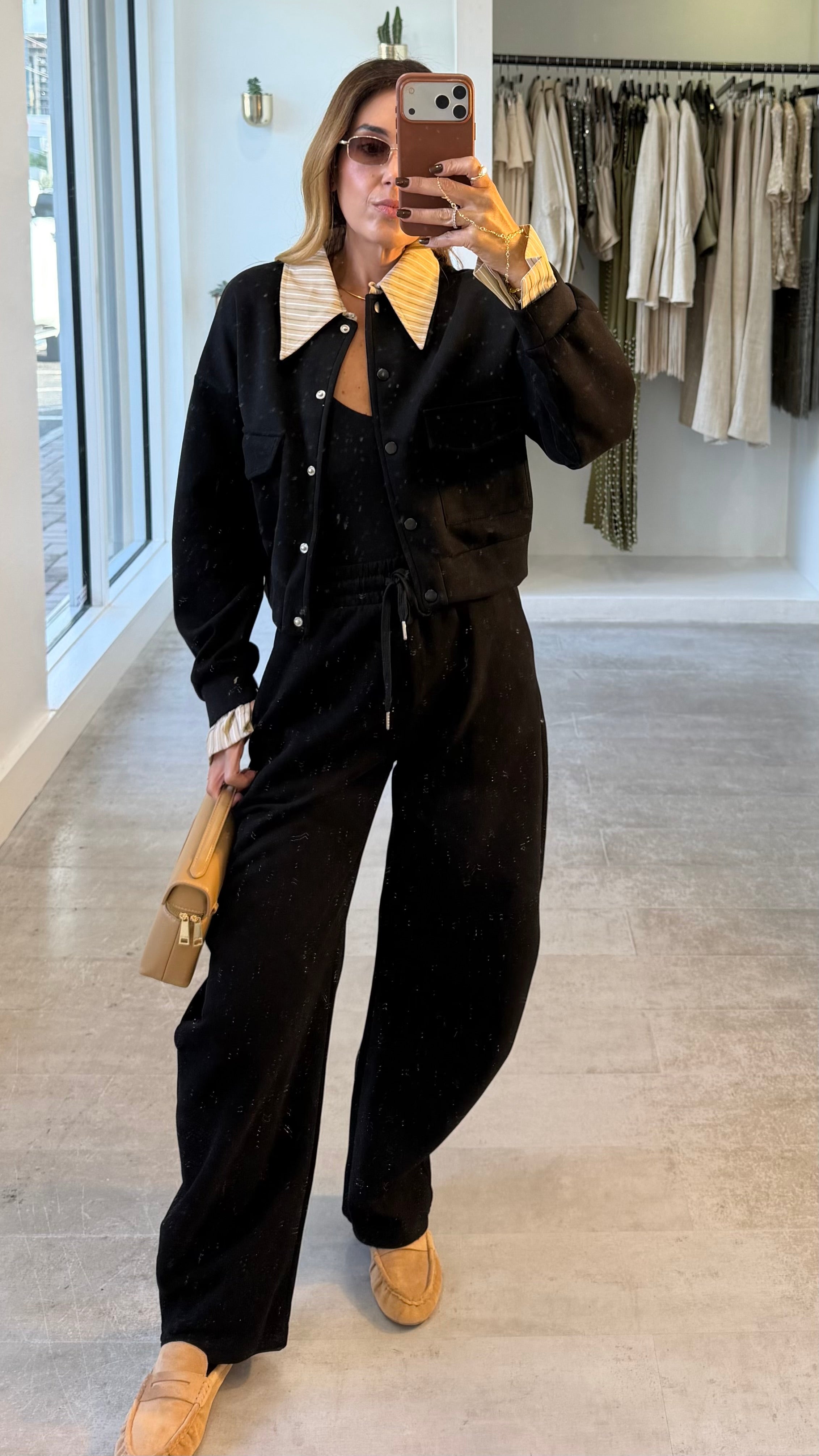 COLLAR LUX JOGGER SET