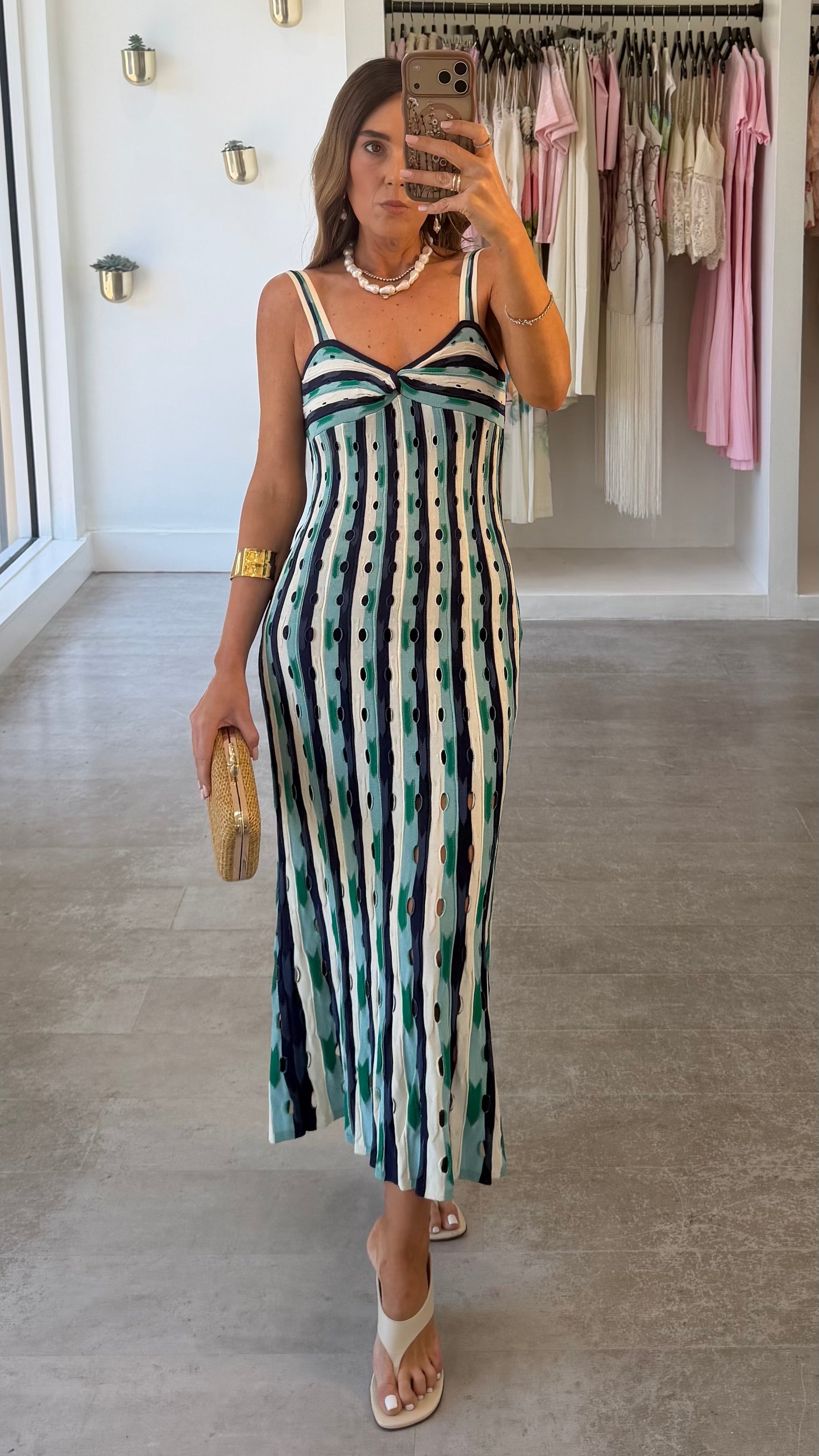 MARBELLA KNIT MIDI DRESS