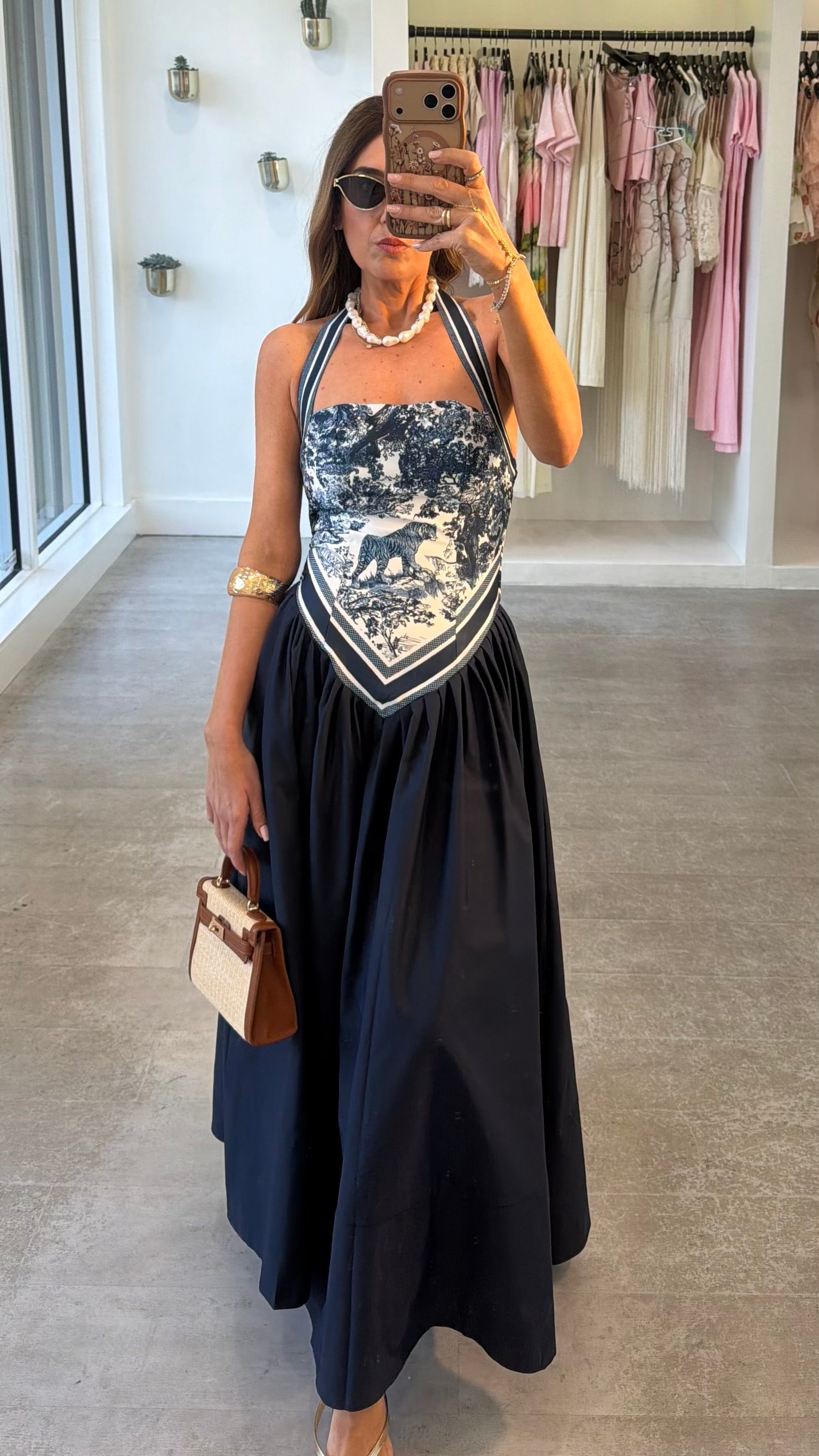 DOLCE NAVY DRESS