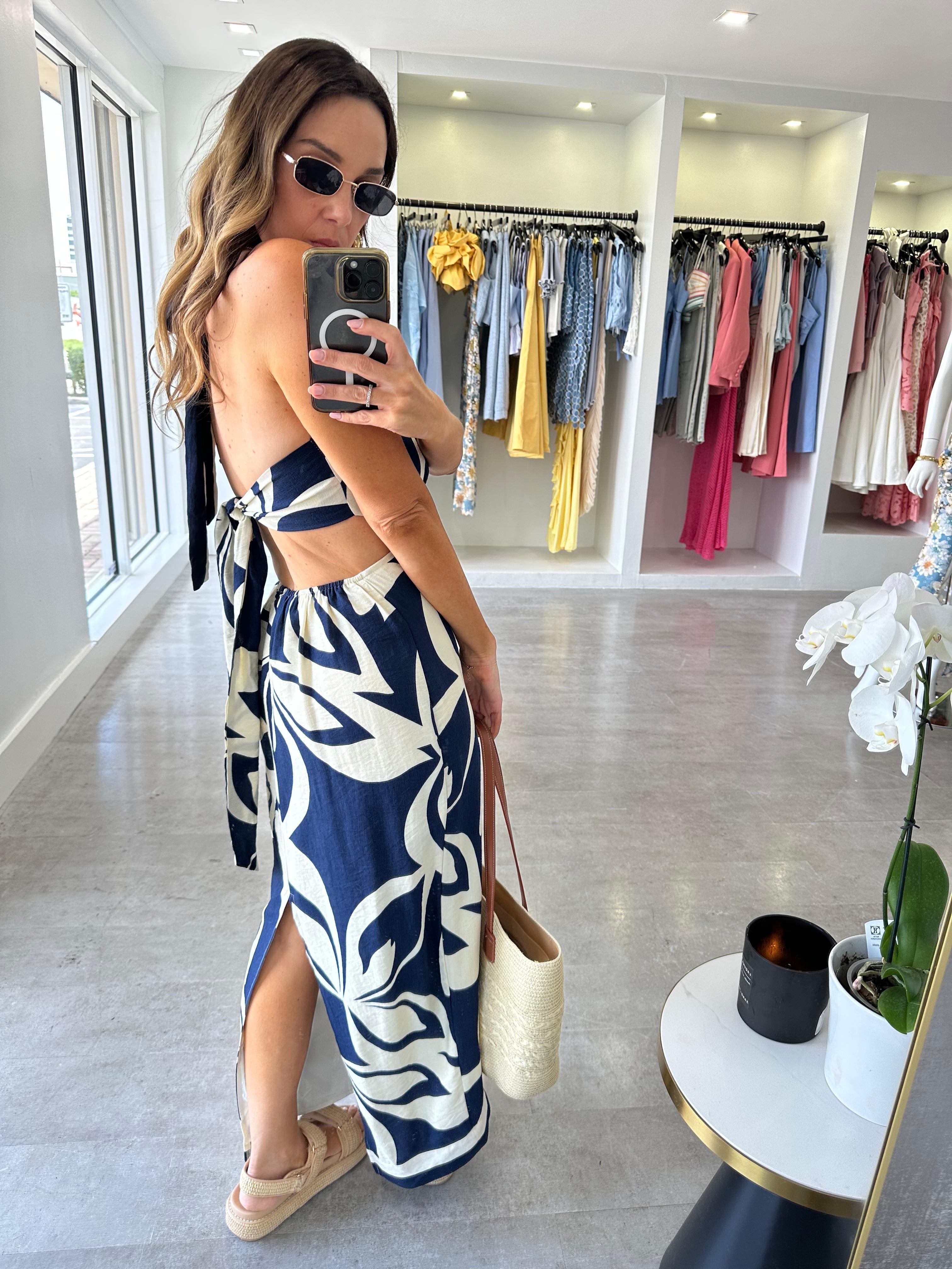 THE BLUE PANTA DRESS