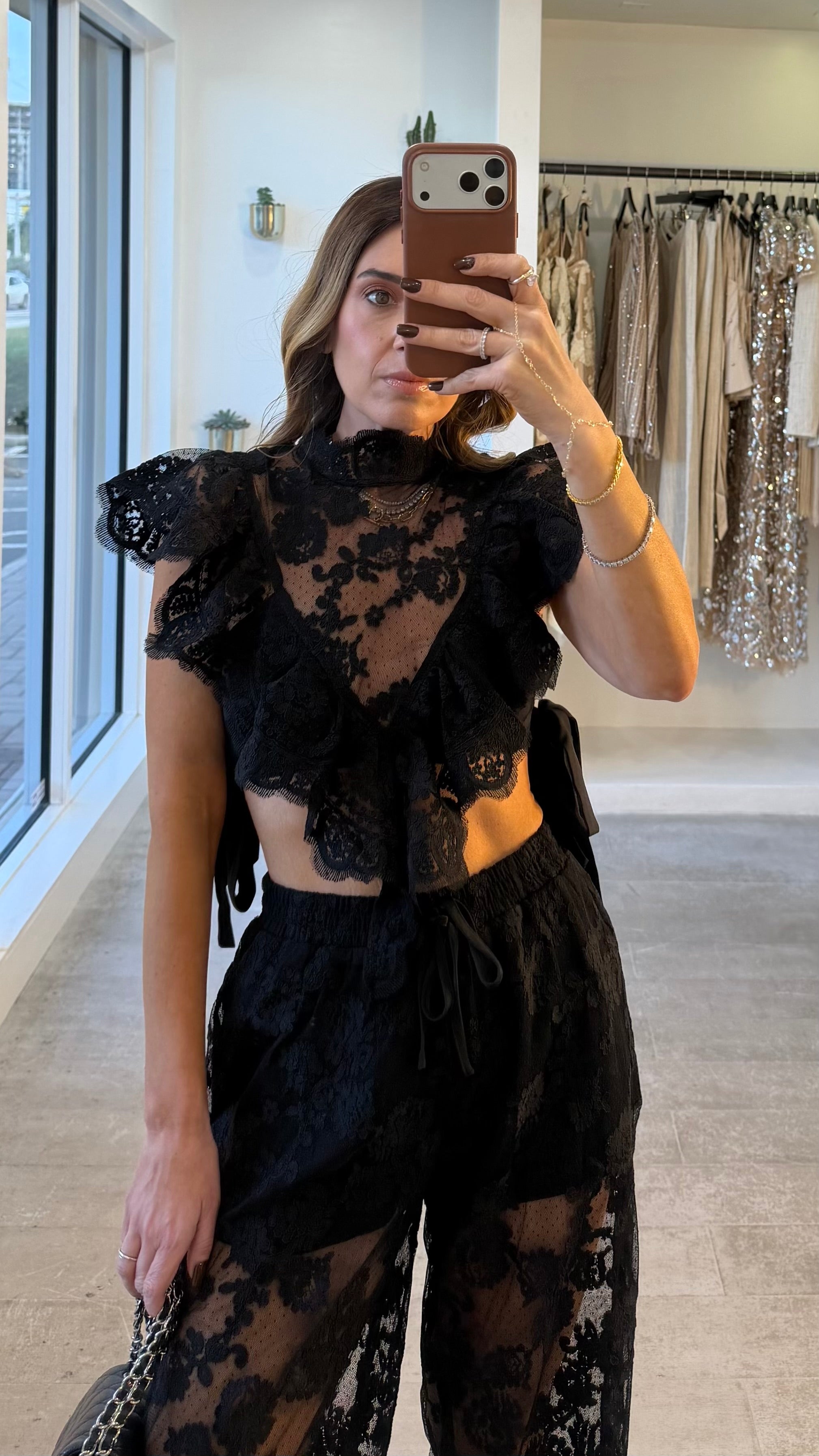 LACE AFTER DARK SET