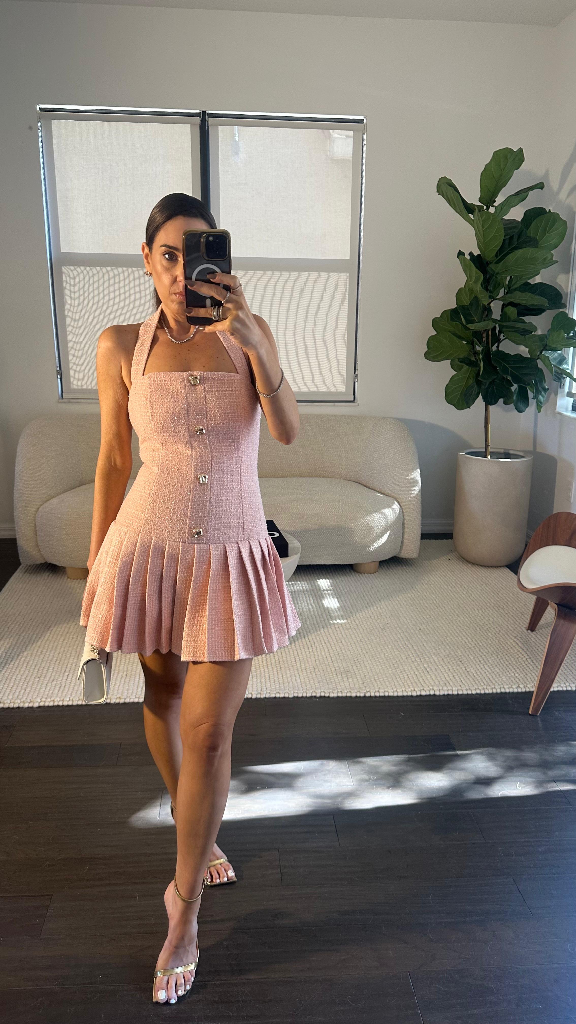 THE PARIS BLUSH DRESS