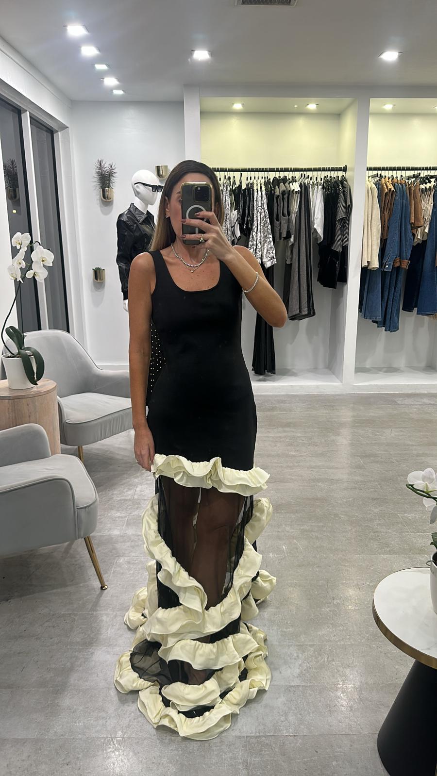 BLACK ILUSSION GOWN