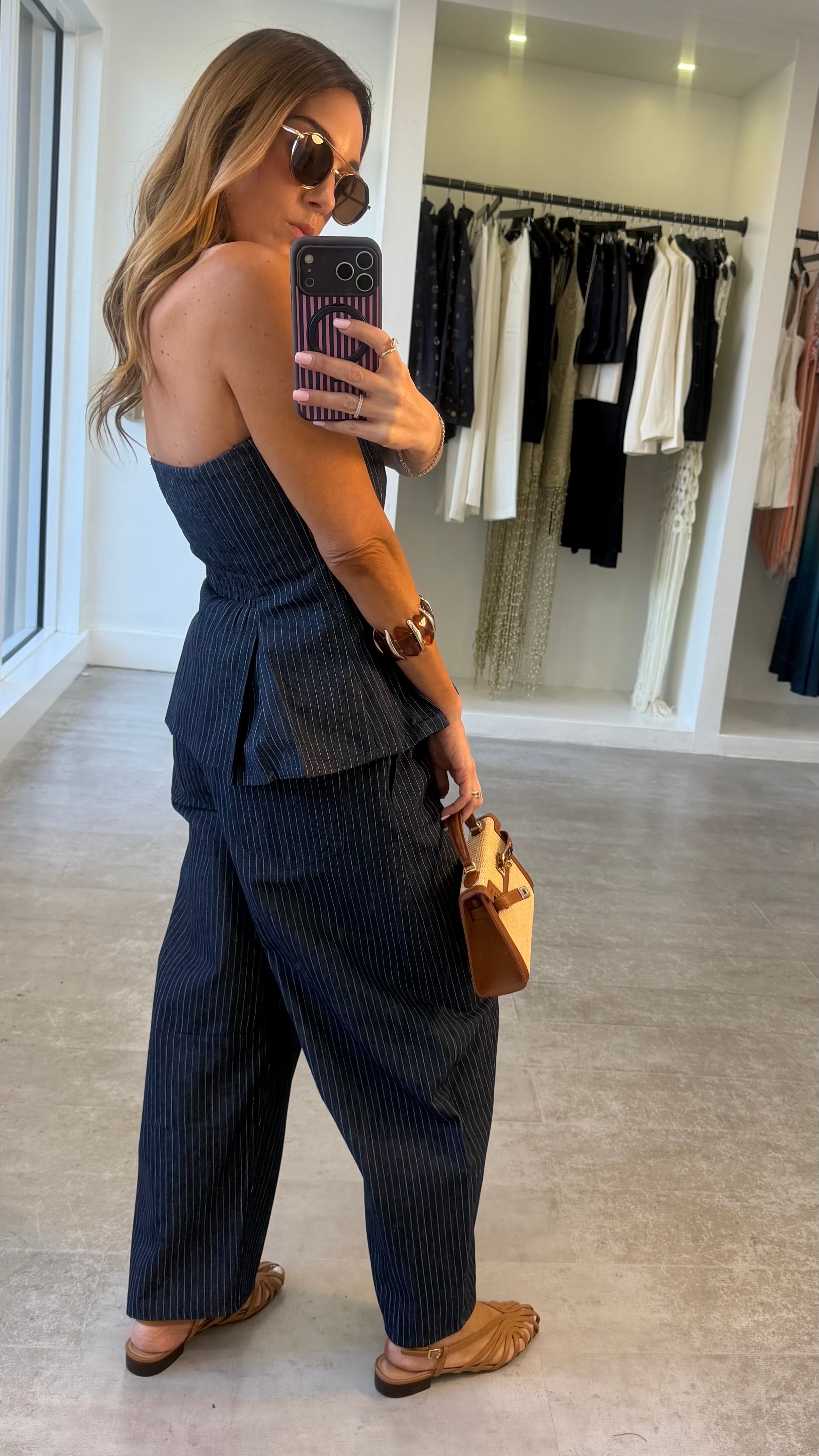 DENIM BARREL SET