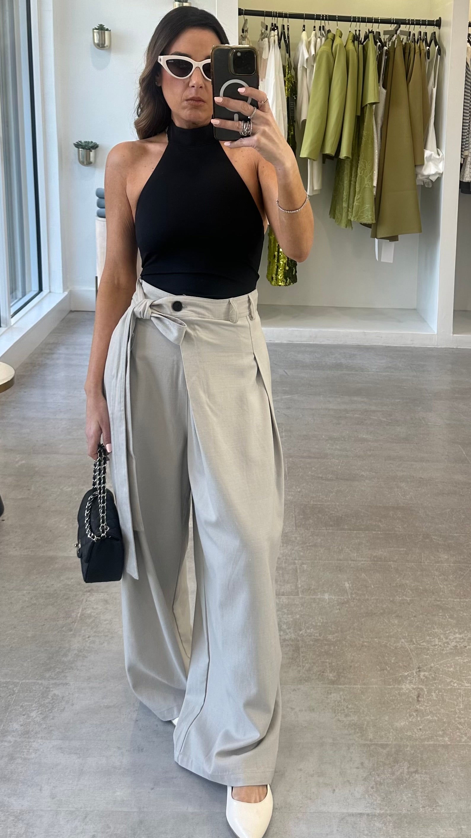 ASH ASSYMETRICAL TROUSERS