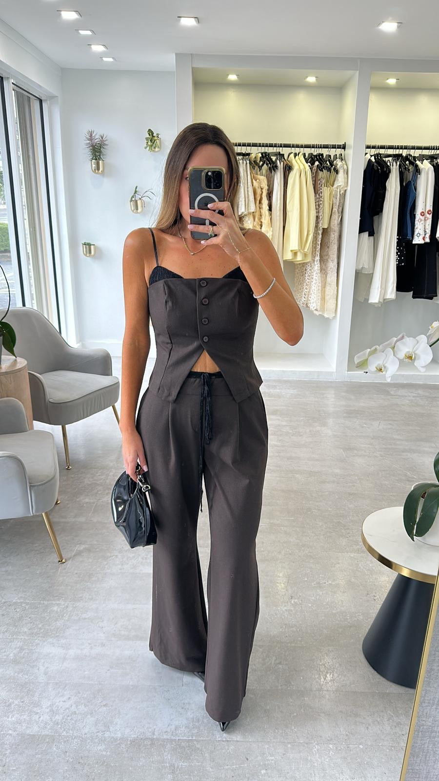 MOCHA TAILORED SET