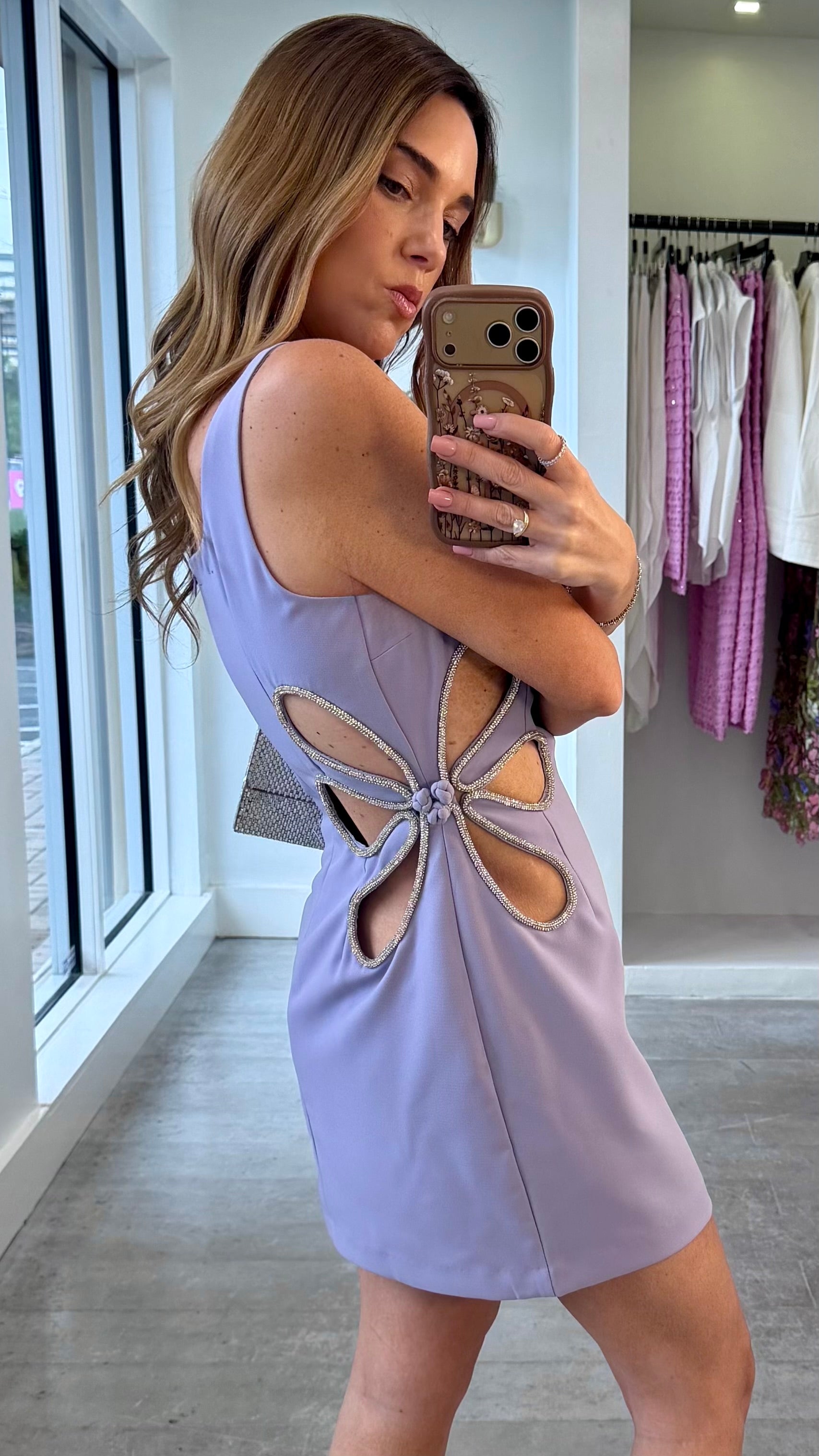 LILAC SHINE DRESS