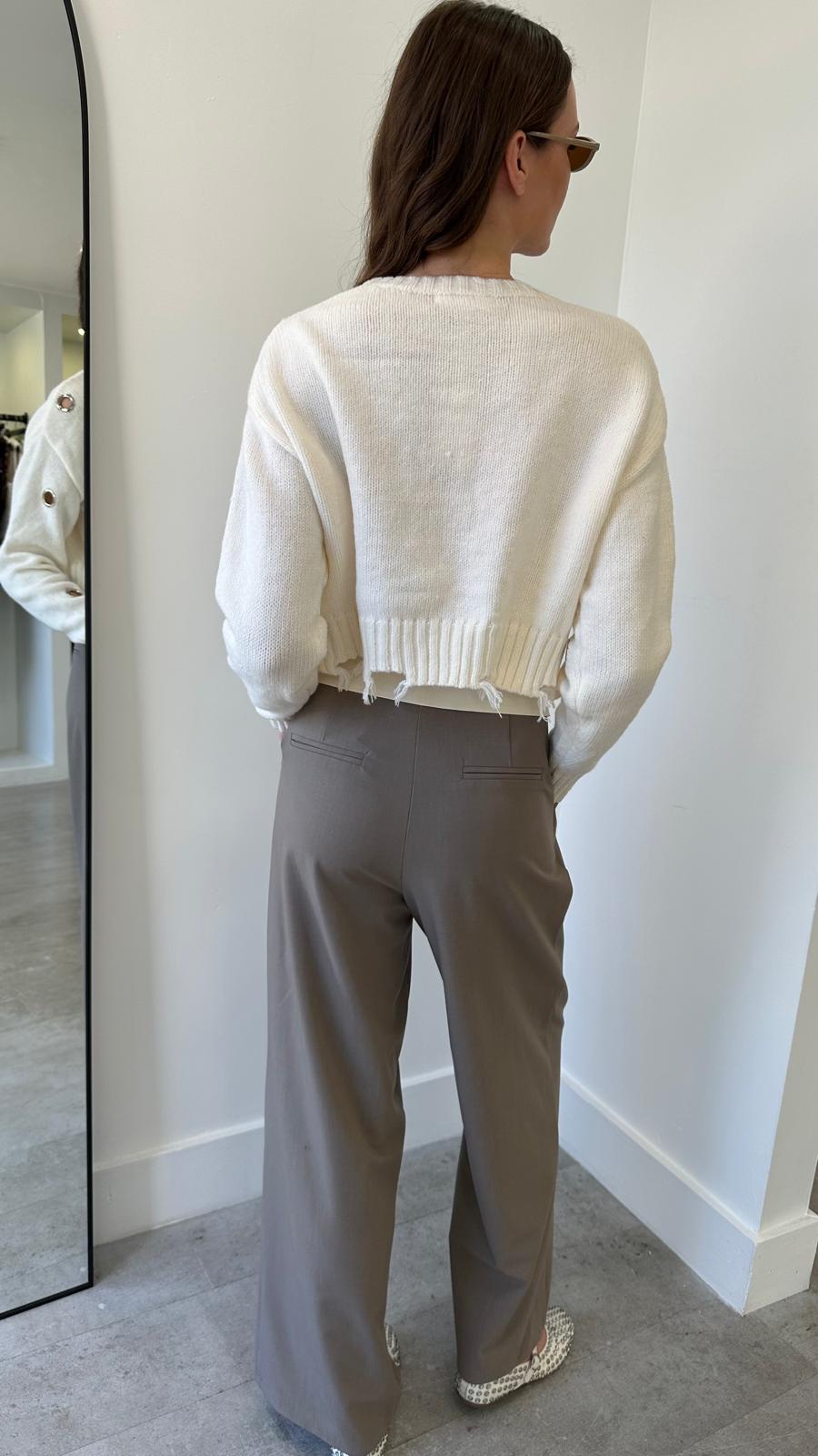 THE VIENNA CONTRAST TROUSER