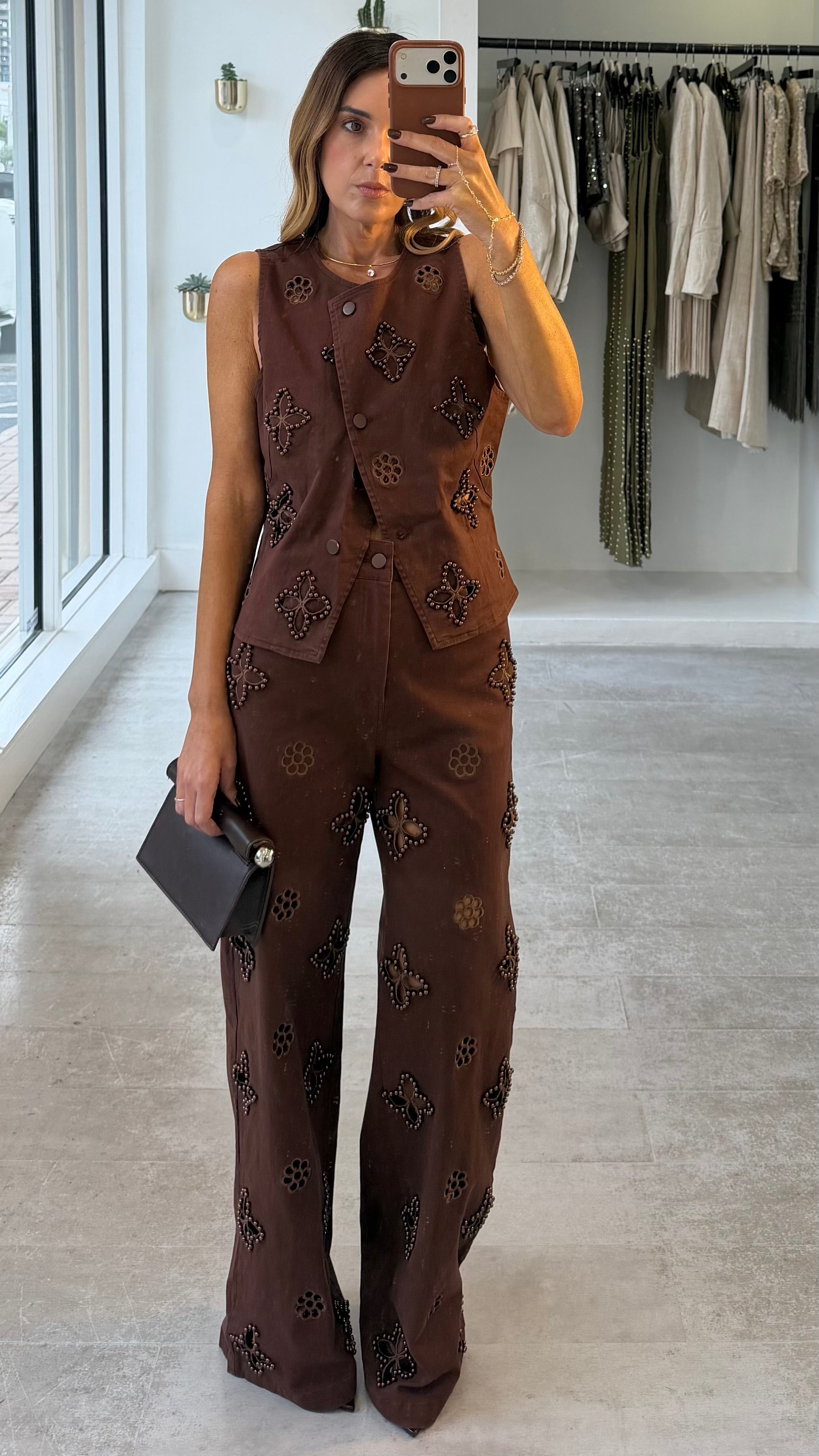 THE BROWN PERLA SET