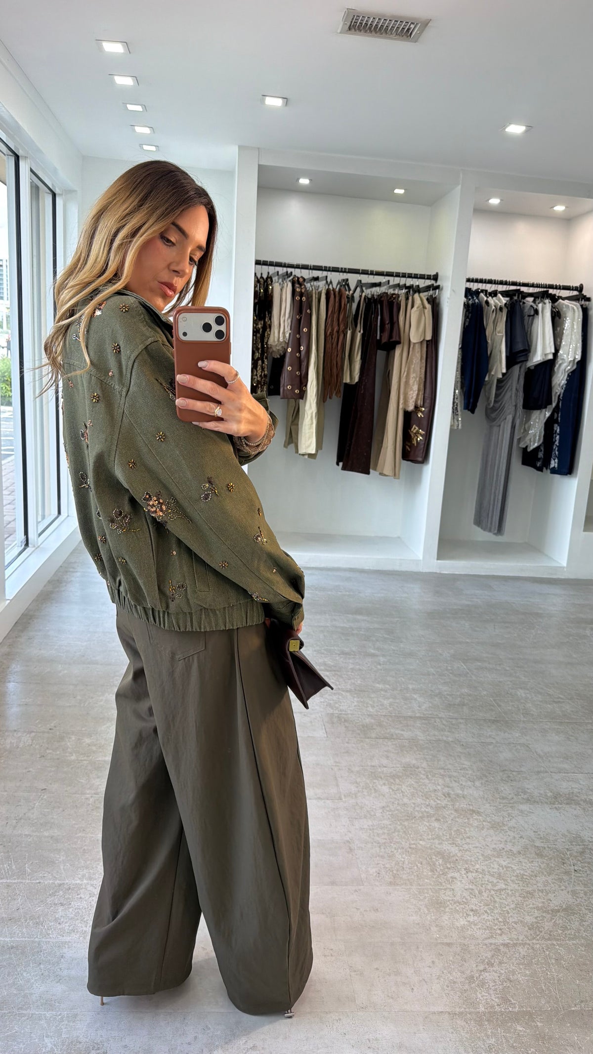 OLIVE KRYSTAL JACKET