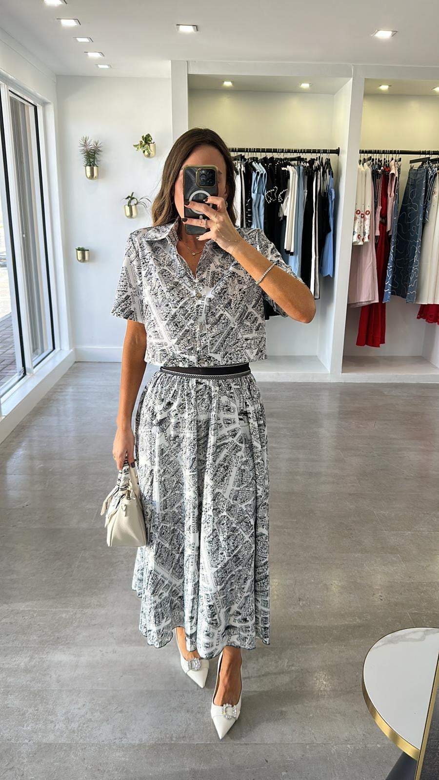 LE JARDIN SKIRT SET