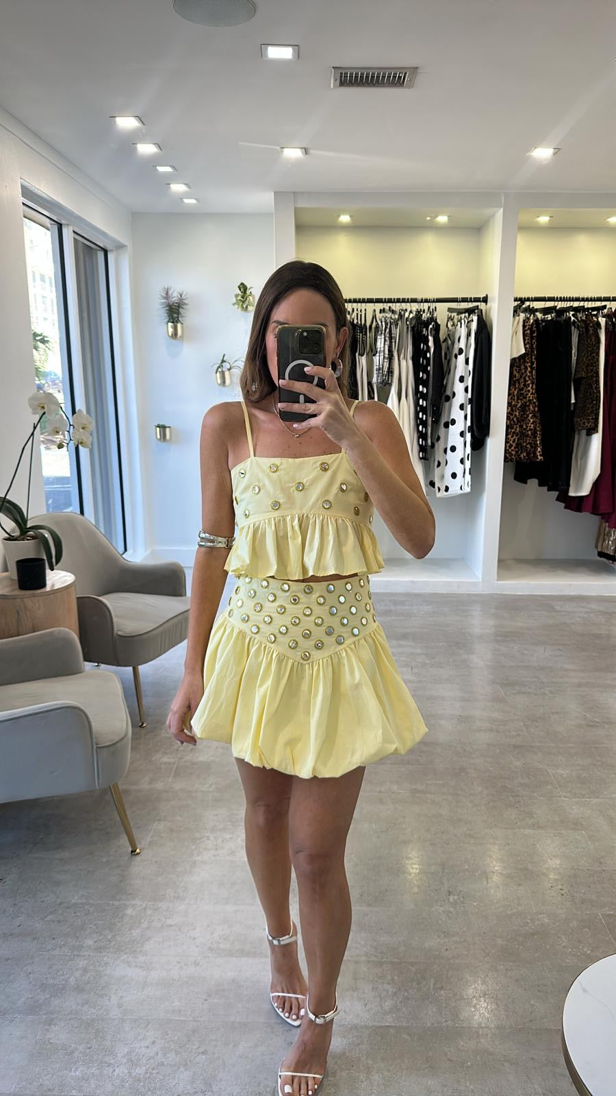THE CITRINE SKIRT SET