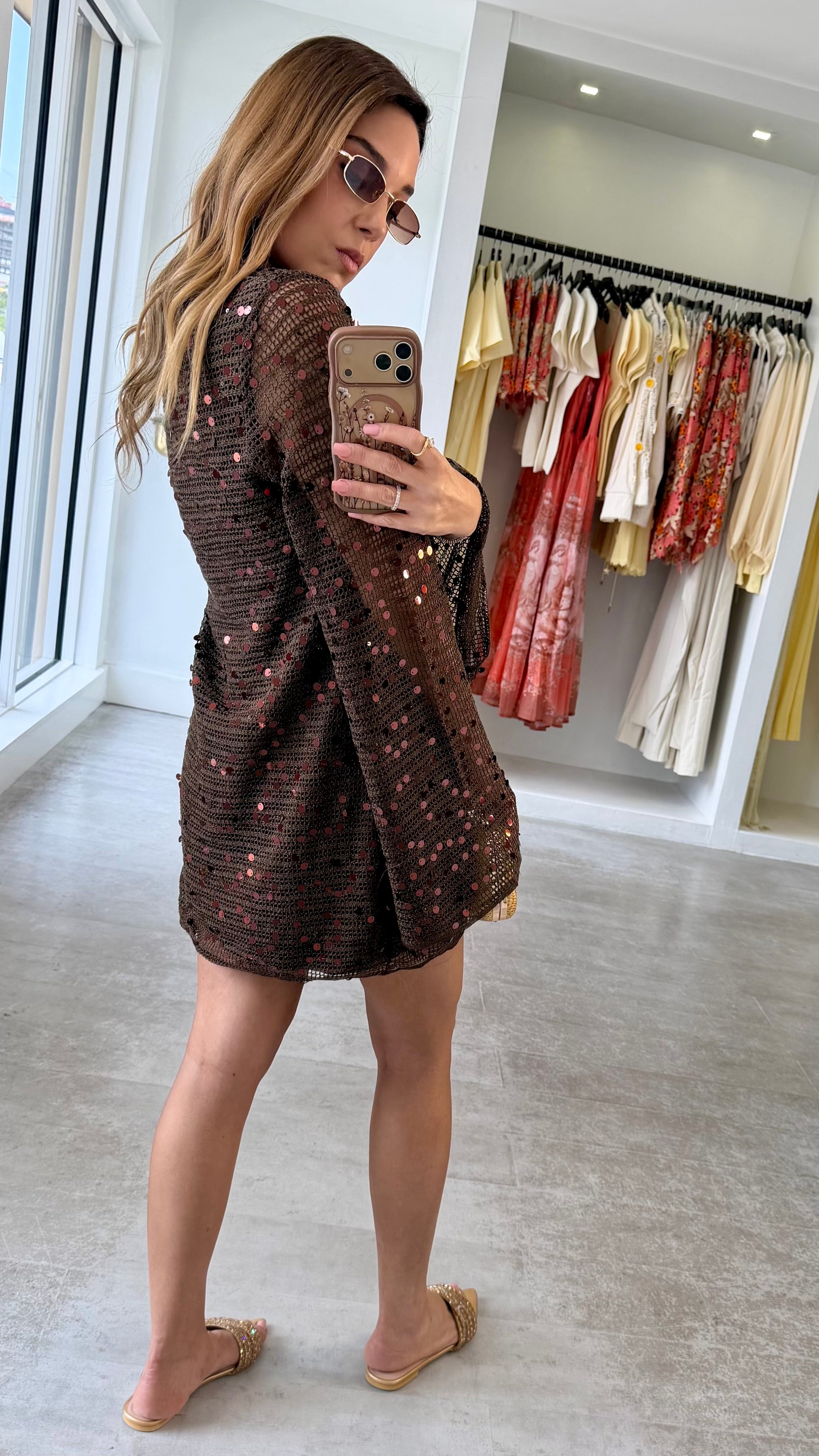 EXPRESSO SHINE DRESS
