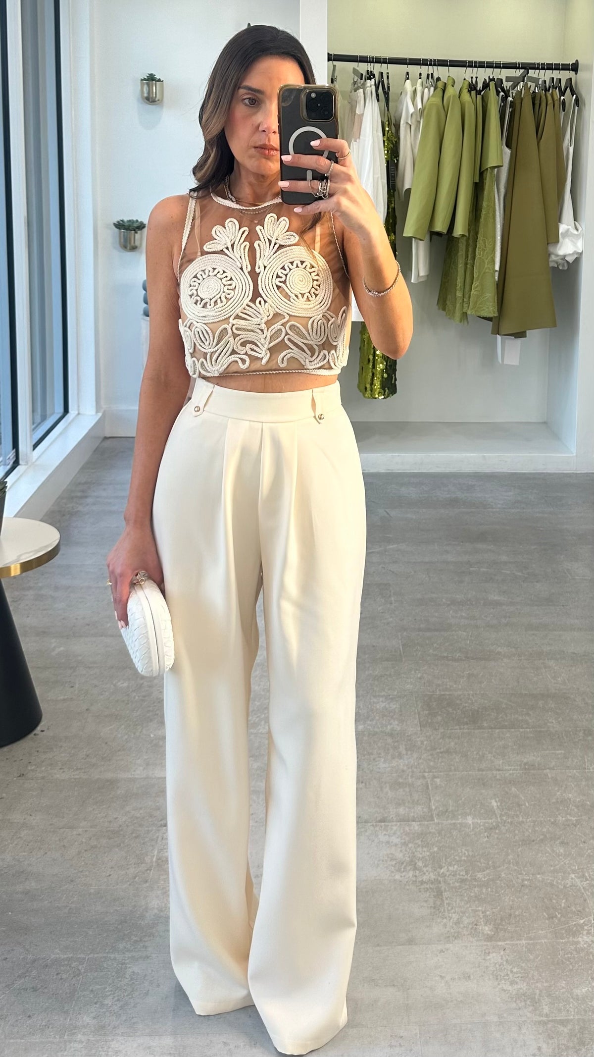 IVORY ROPE SET