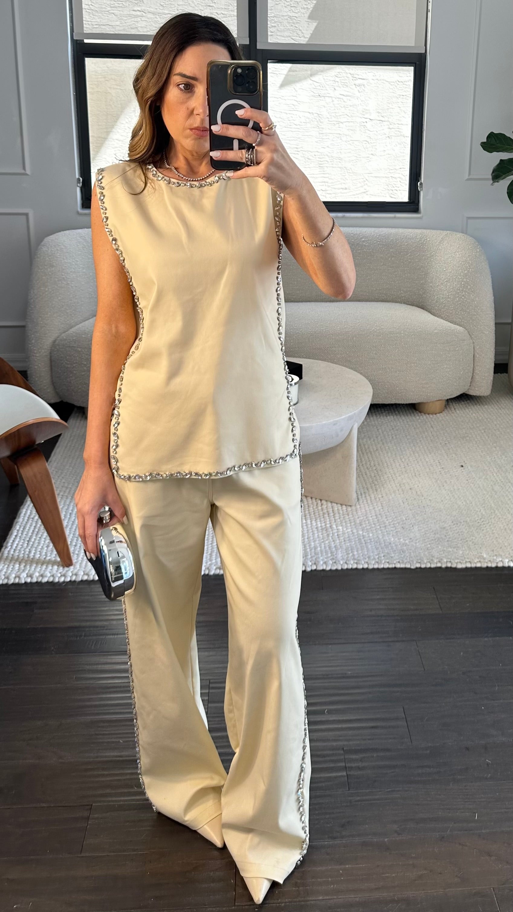 SILVER SHINE BONE SET