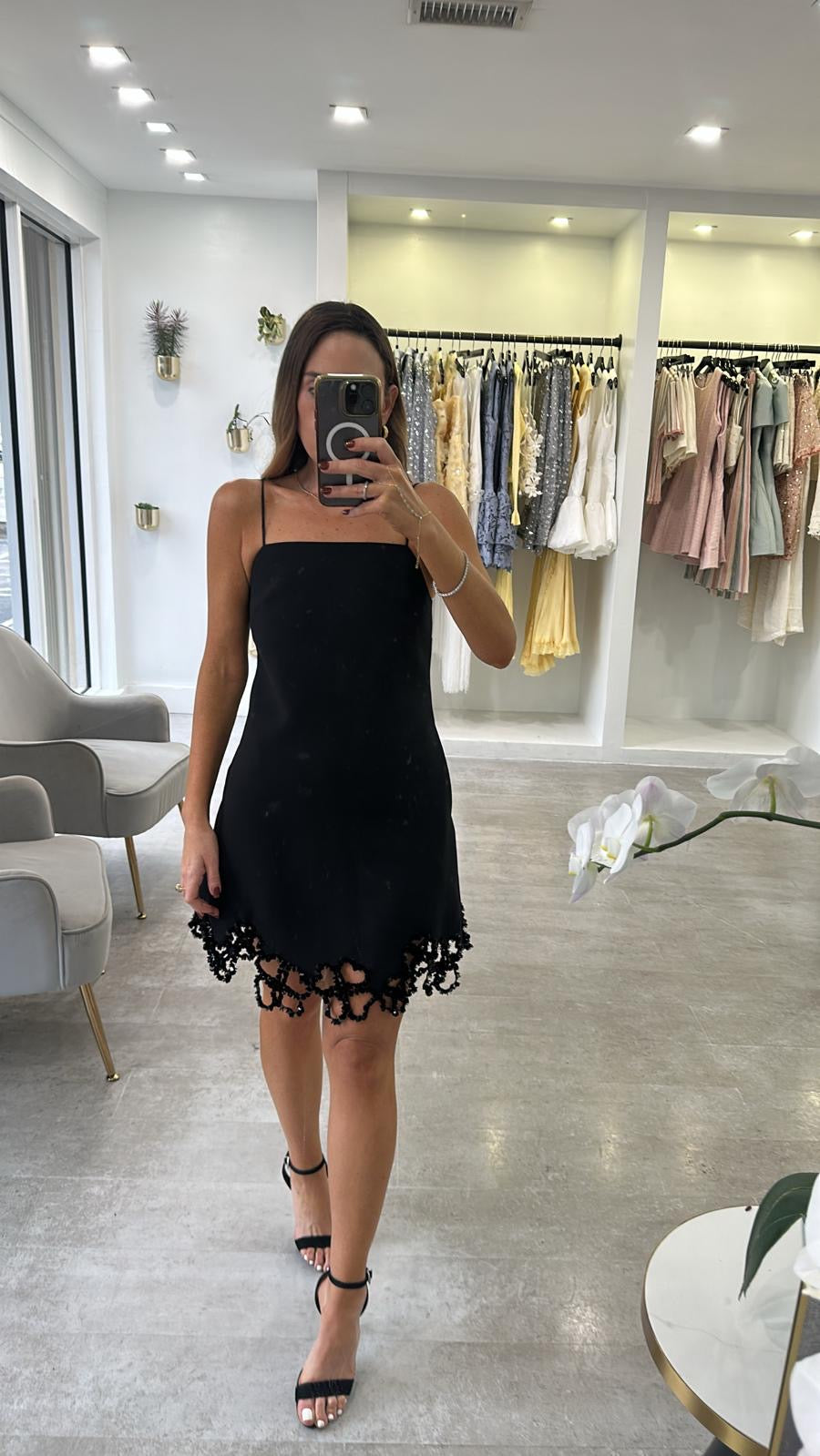 SHADOW BLOSSOM DRESS