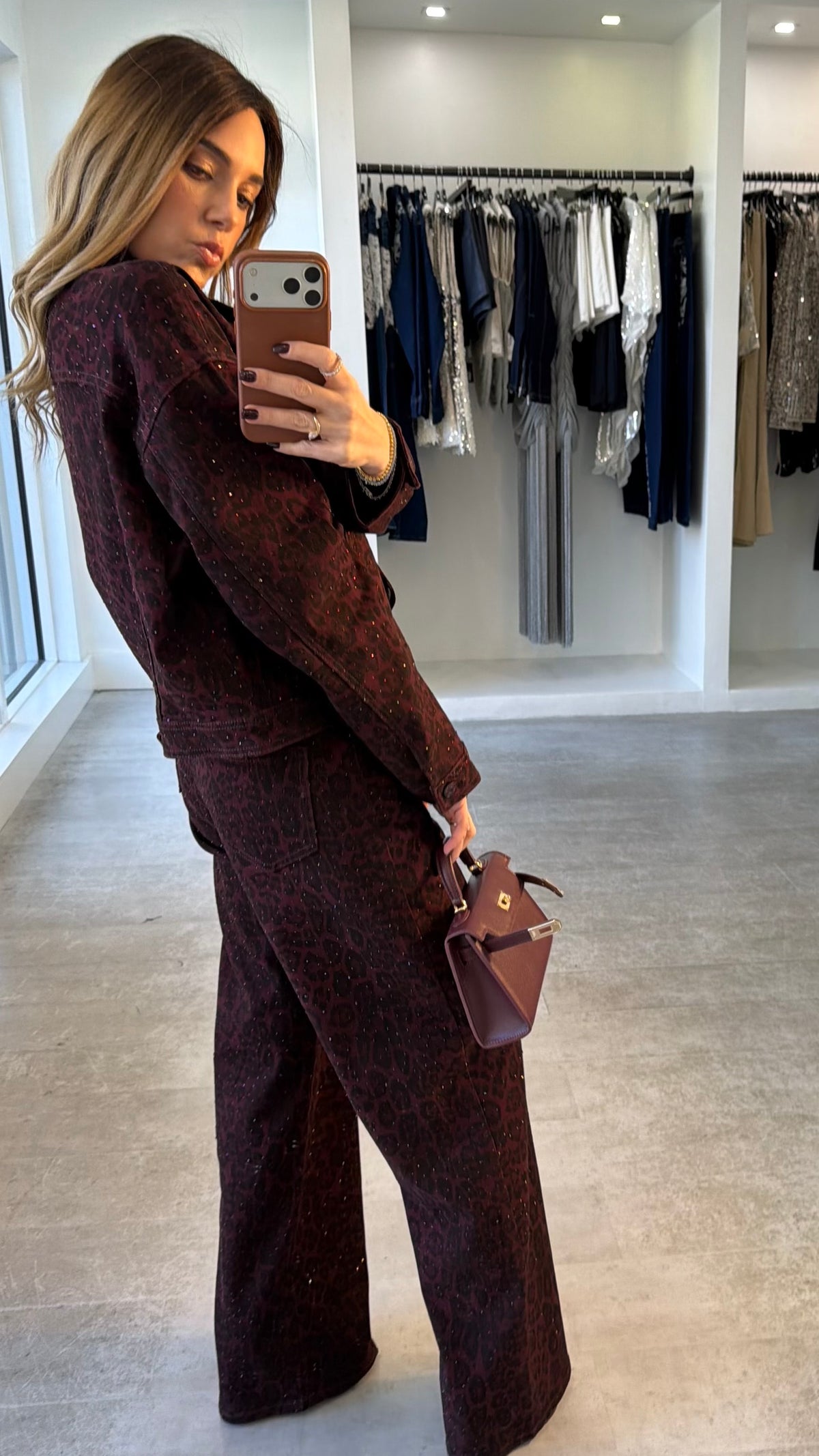 WILD BORDEAUX JACKET