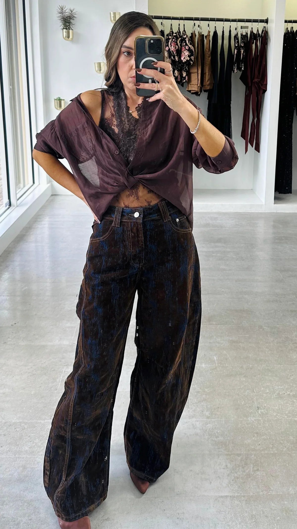 THE BRONZE RUSH JEANS