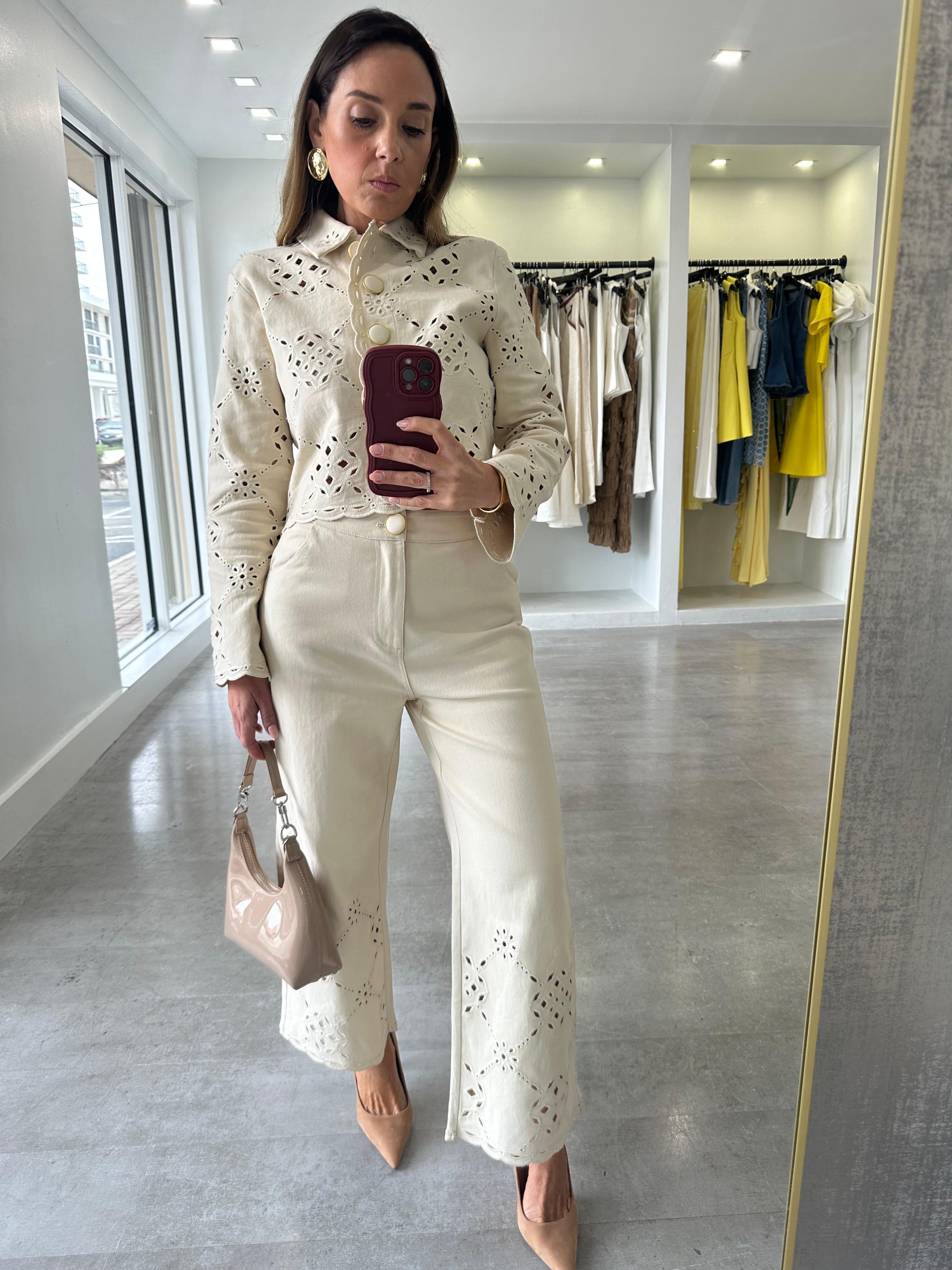 PERLA EYELAT PANT SET