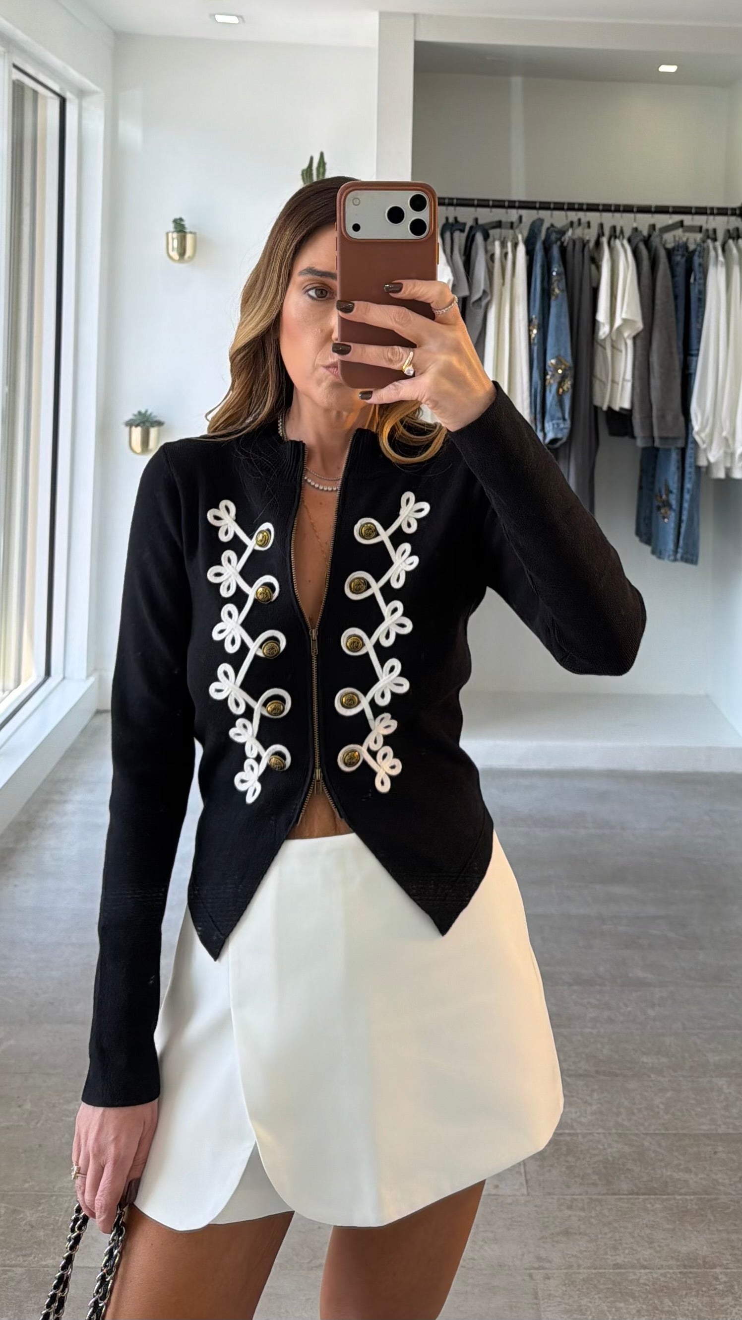 HOOKED ICON CARDI