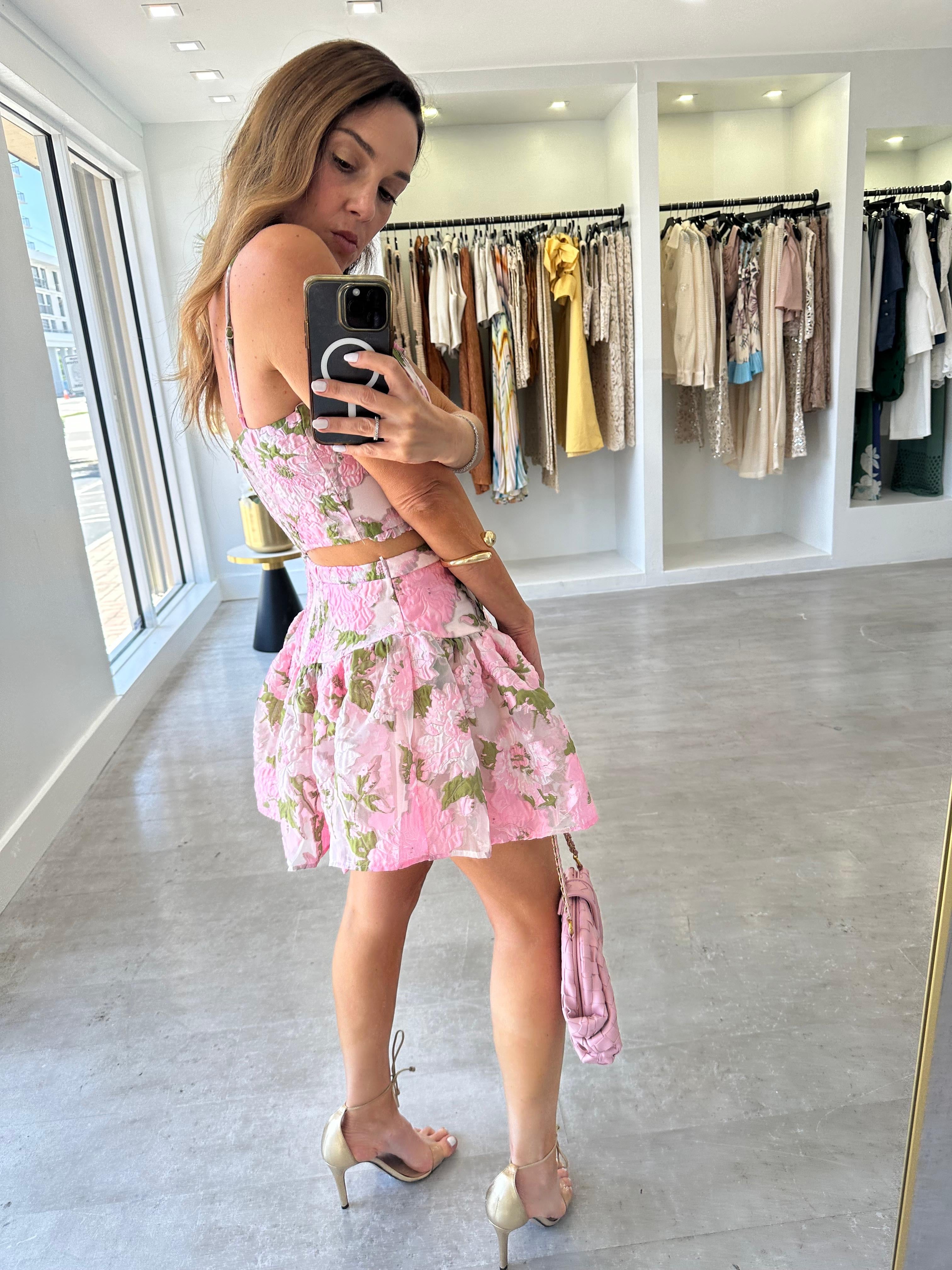 FLORA CORSET SKIRT SET