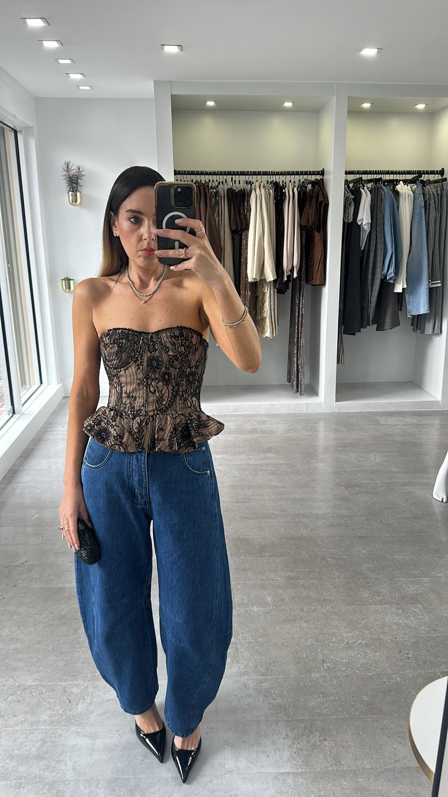 SOHO BARREL JEANS