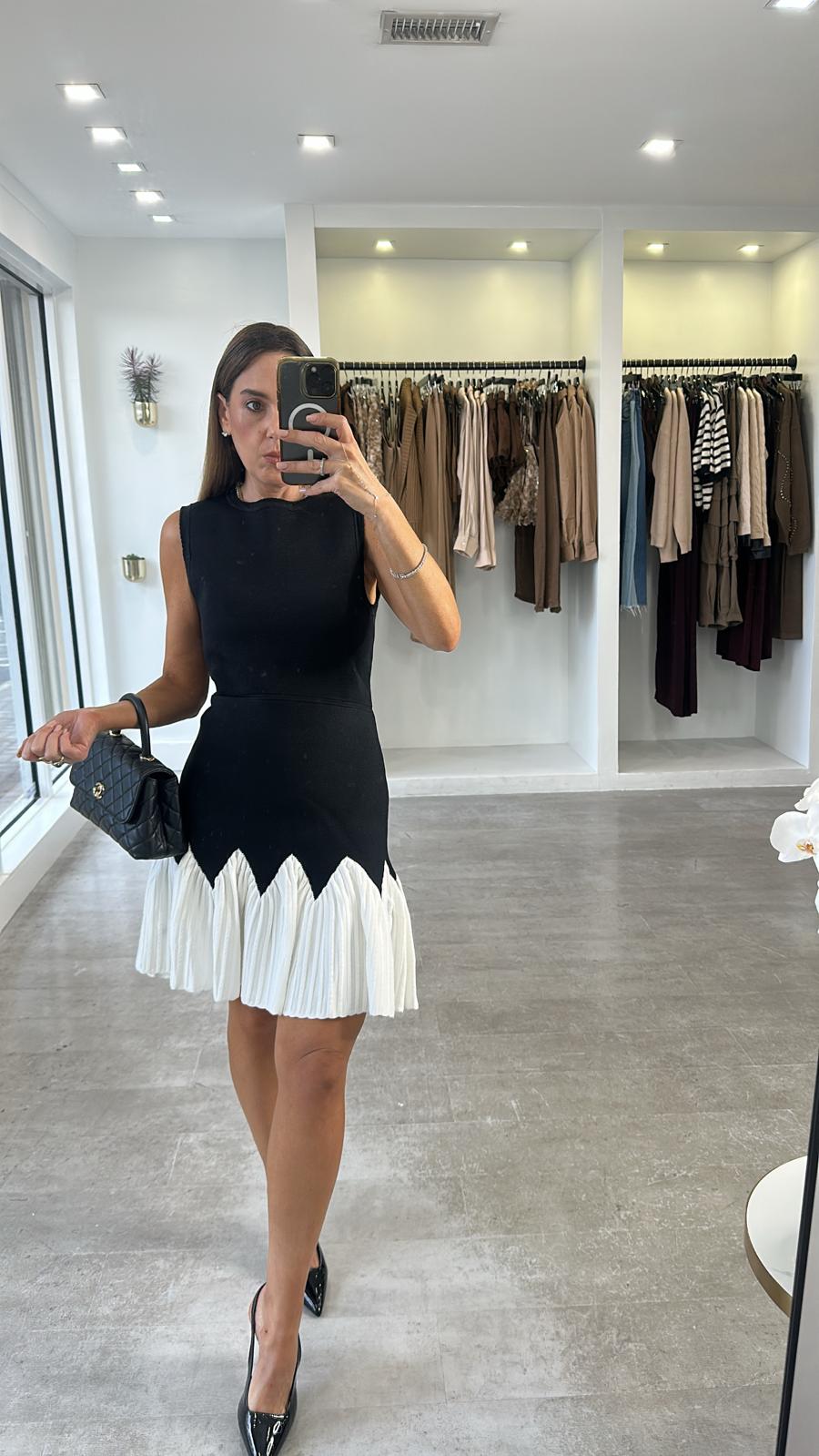 MONET NOIR DRESS