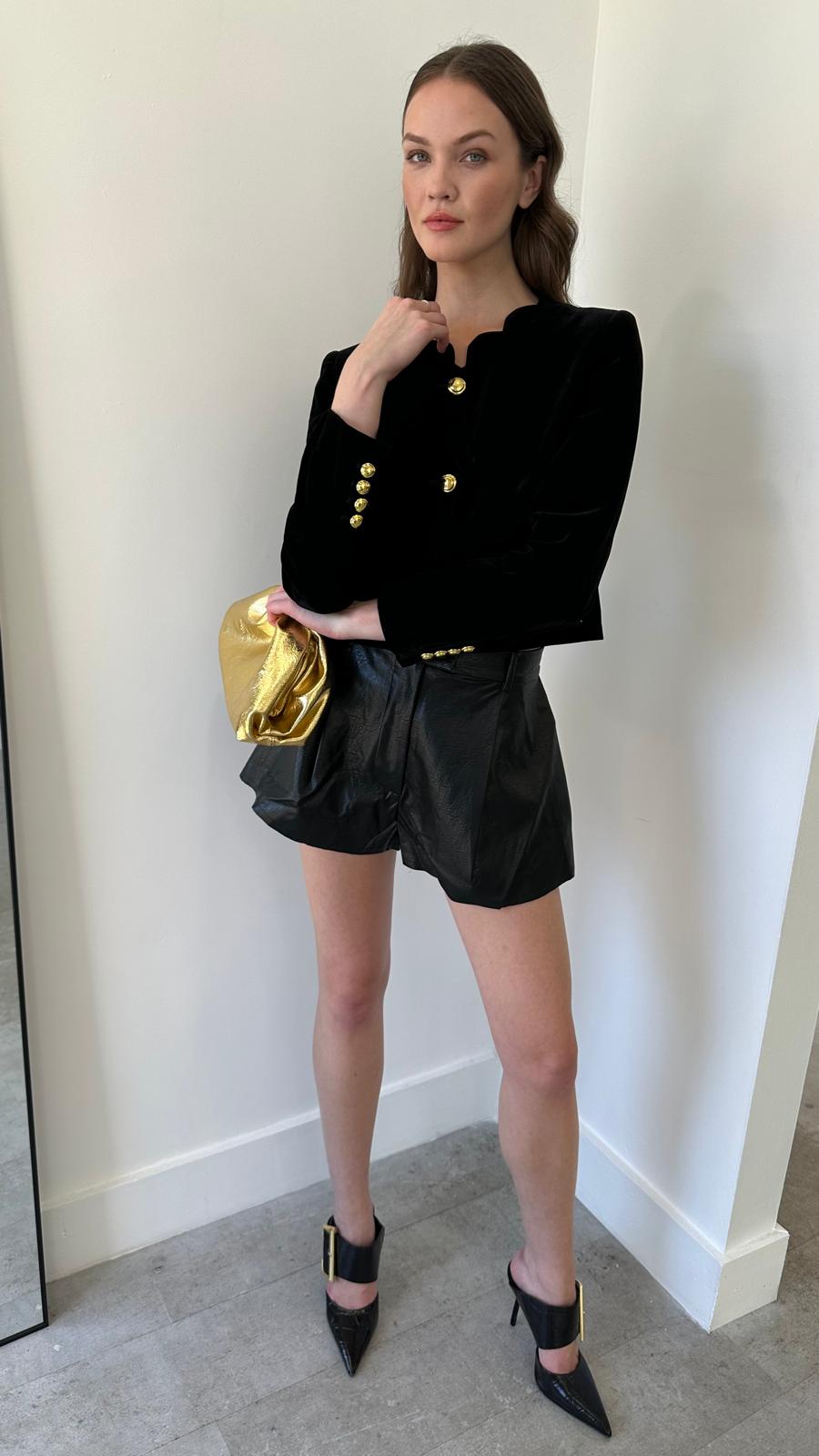 THE NOIR LUXE SHORTS