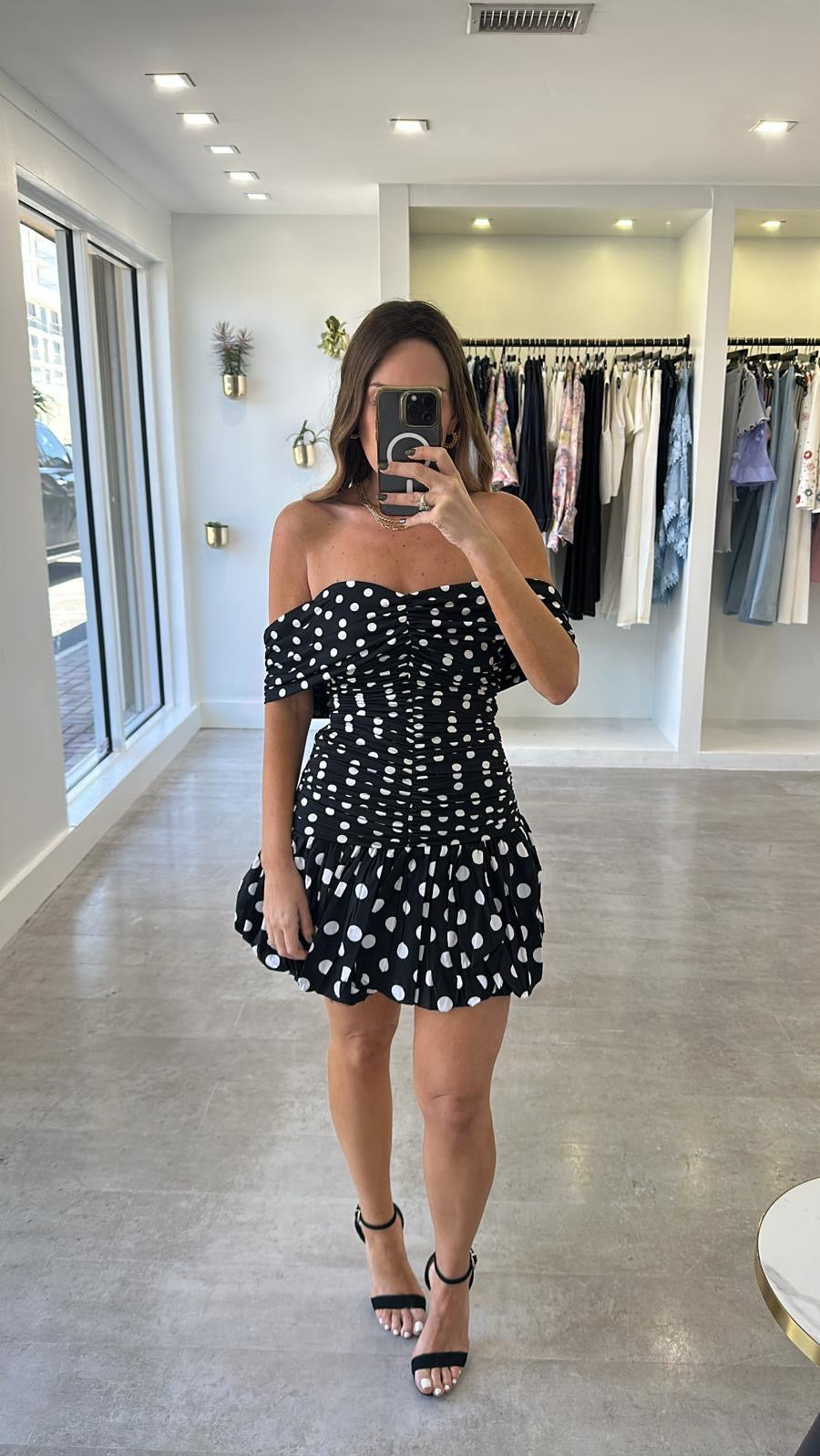 THE MONROE POLKA DRESS