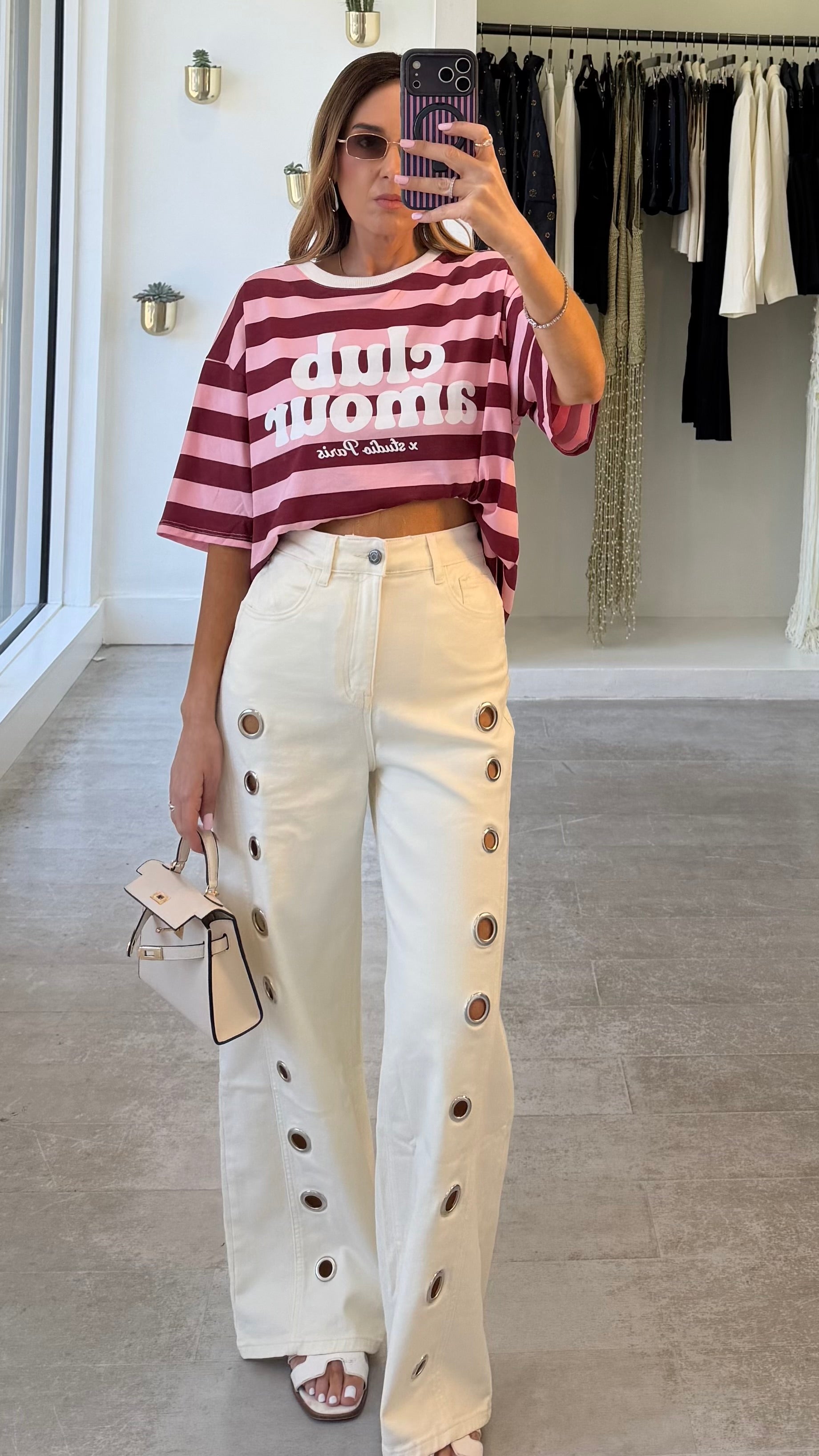 ARO WHITE DENIM