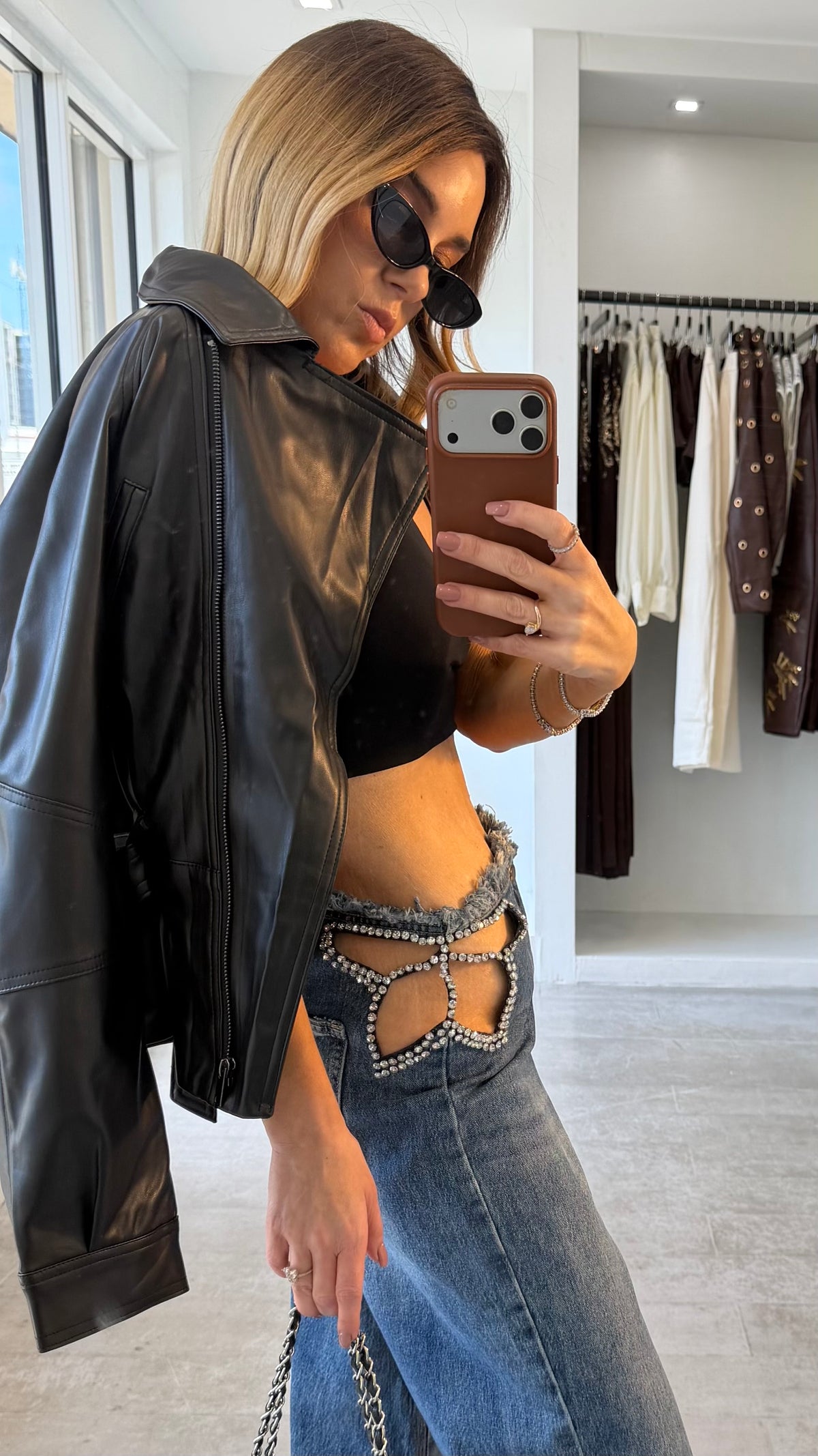 KRYSTAL DRIP DENIM