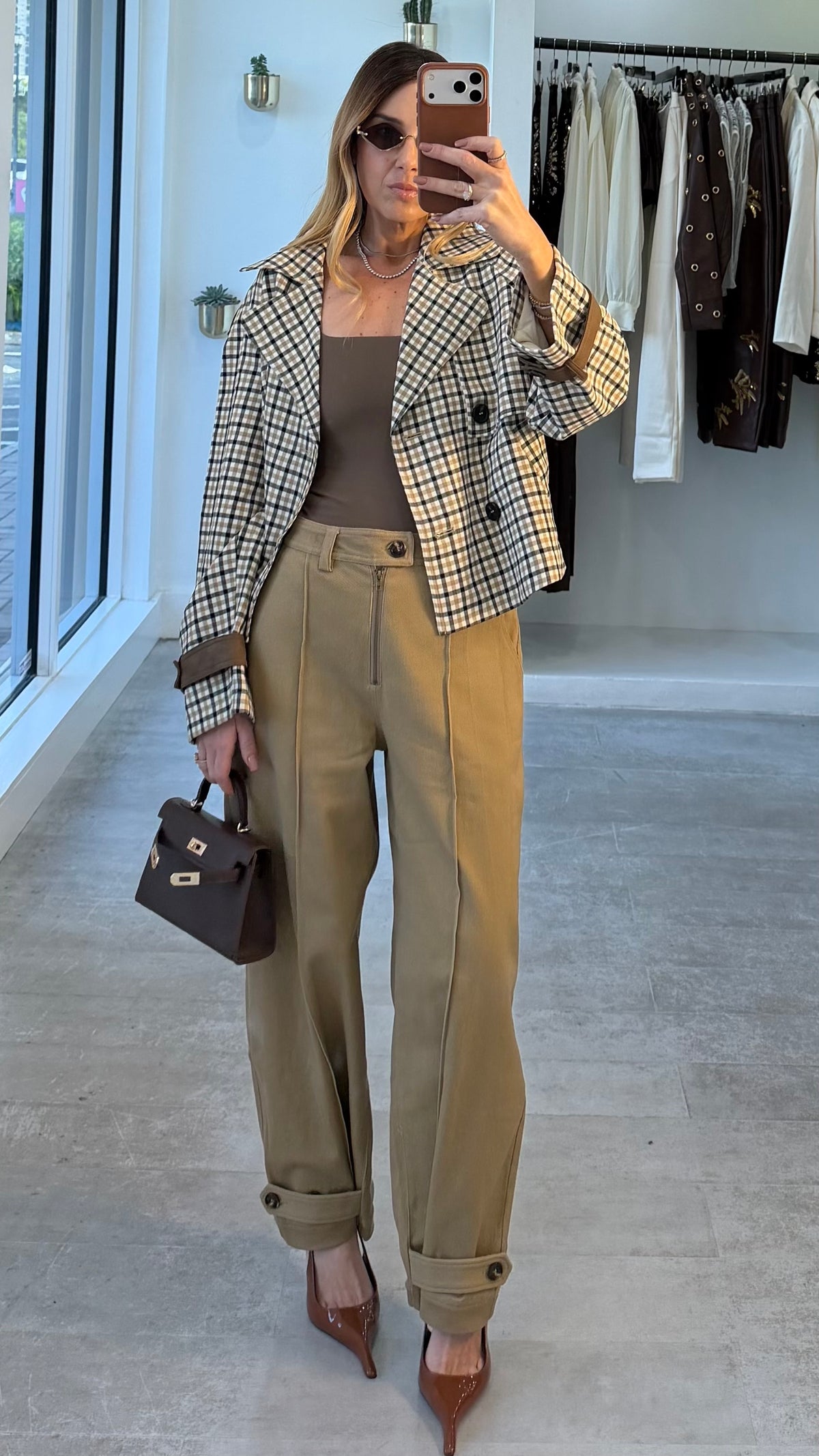 OFF DUTY CHECK JACKET