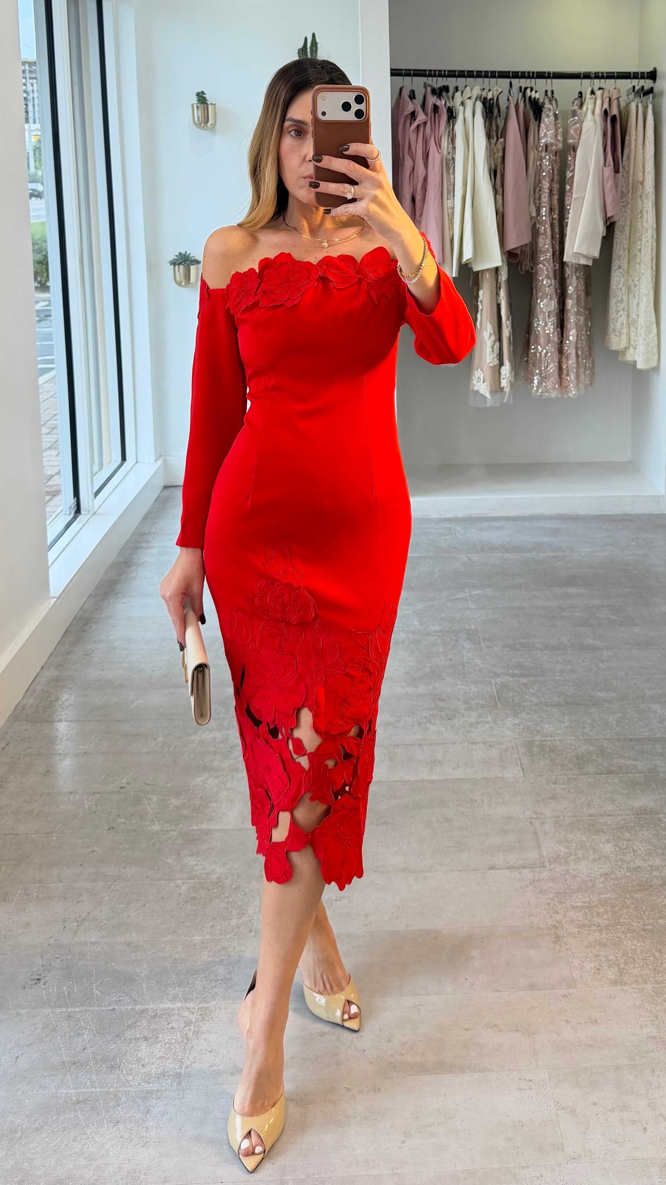 THE ROUGE FLEUR DRESS