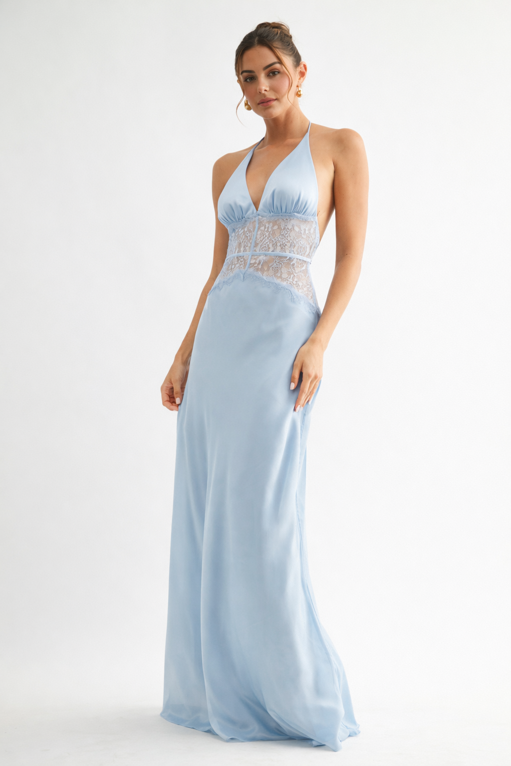 BLUE WHISPER DRESS
