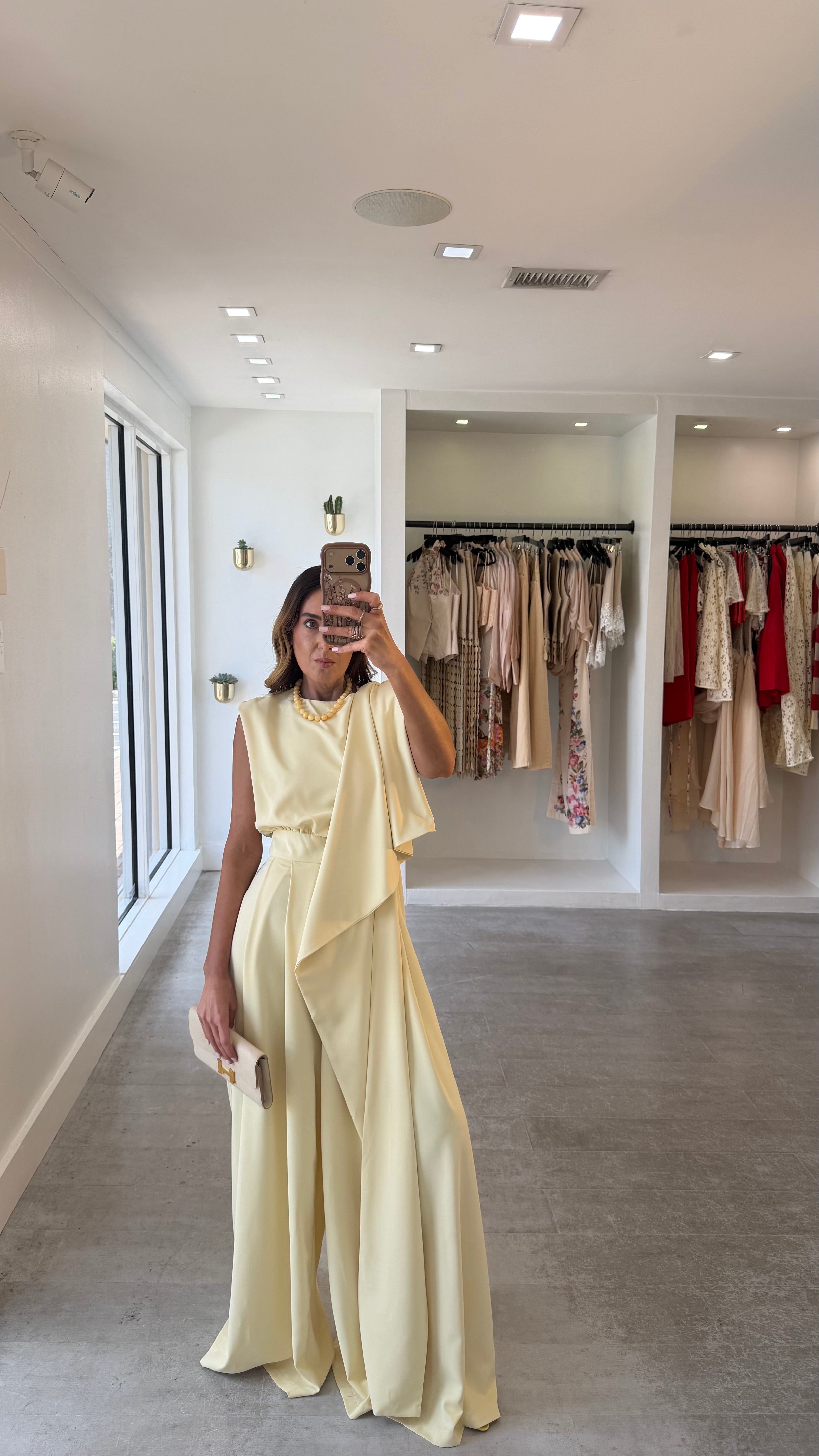 BUTTER DRAPED WIDE JUMPSUIT