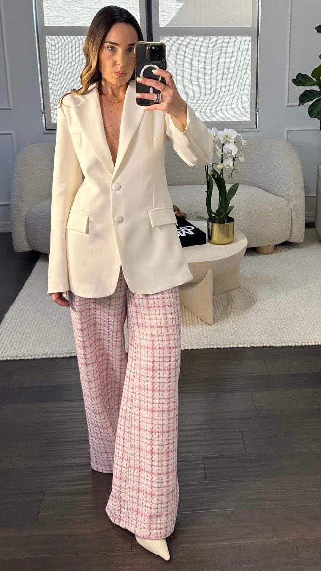 IVORY BOW BLAZER