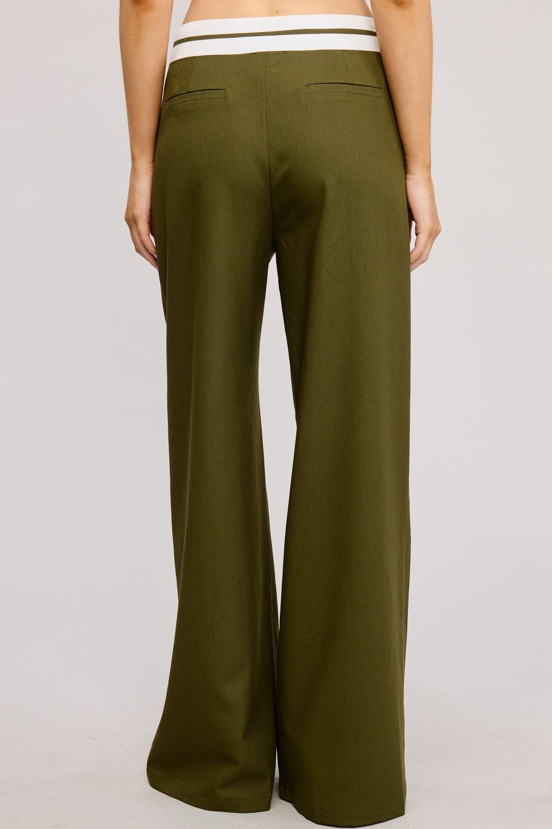 MARISA OLIVE TROUSER