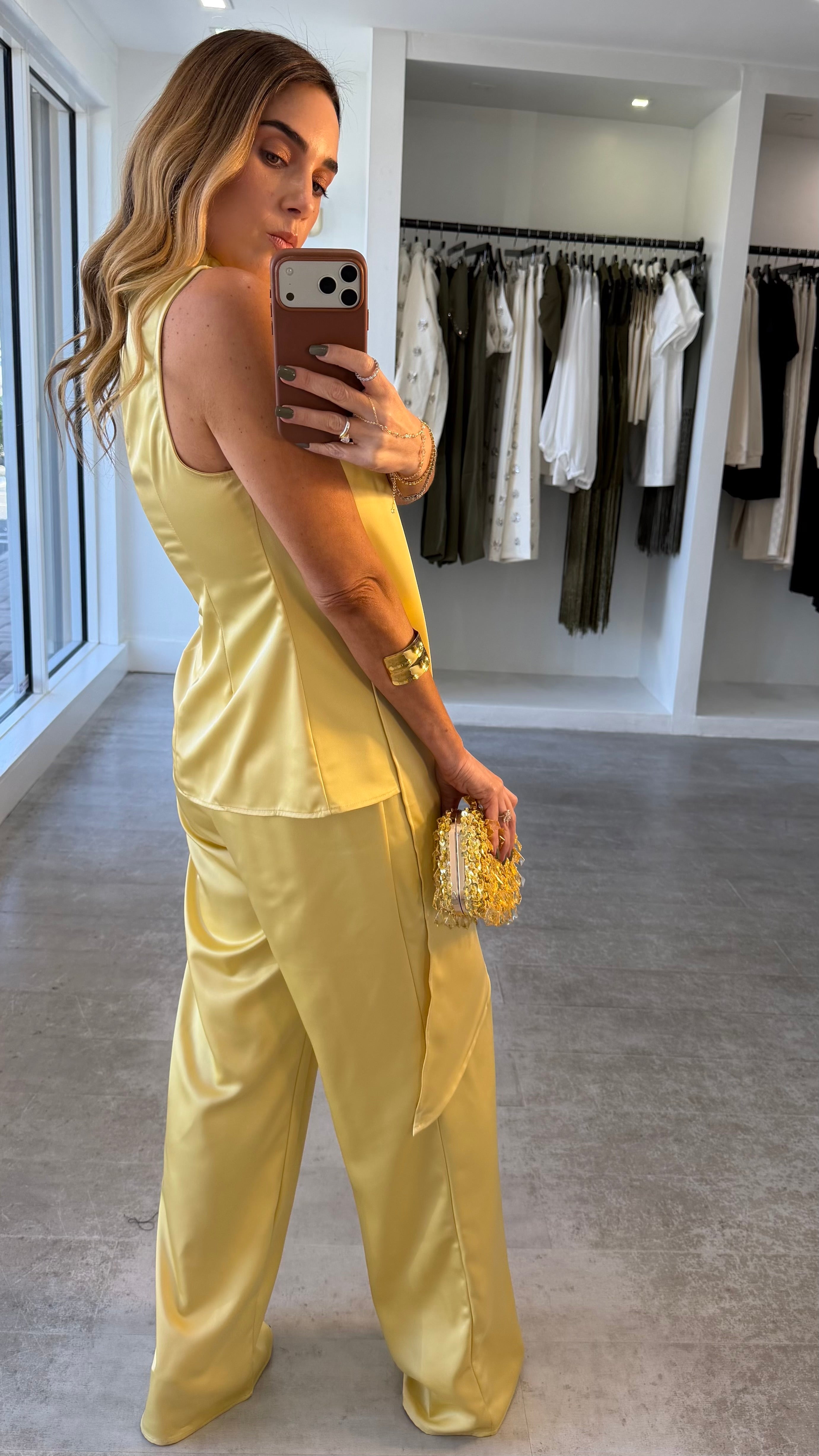 GOLDEN GLOW PANT SET