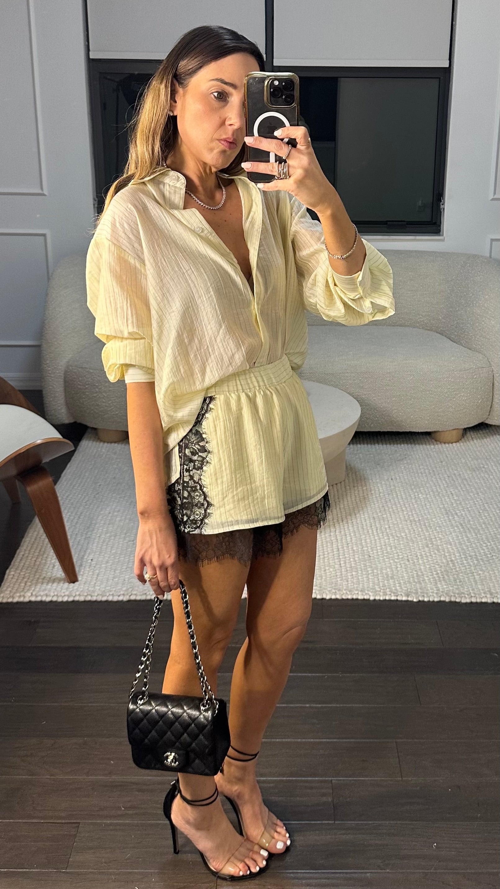 BUTTER LACE SHORT SET