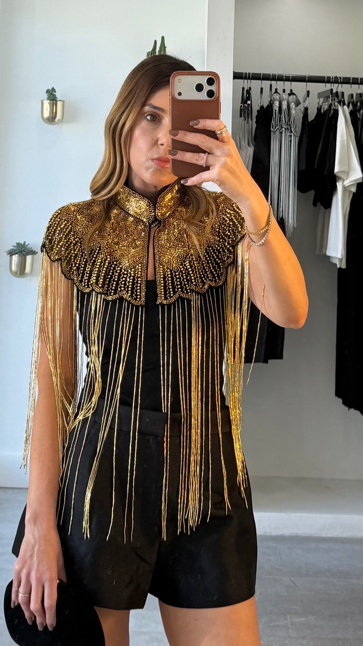 EMPIRE FRINGE CAPE