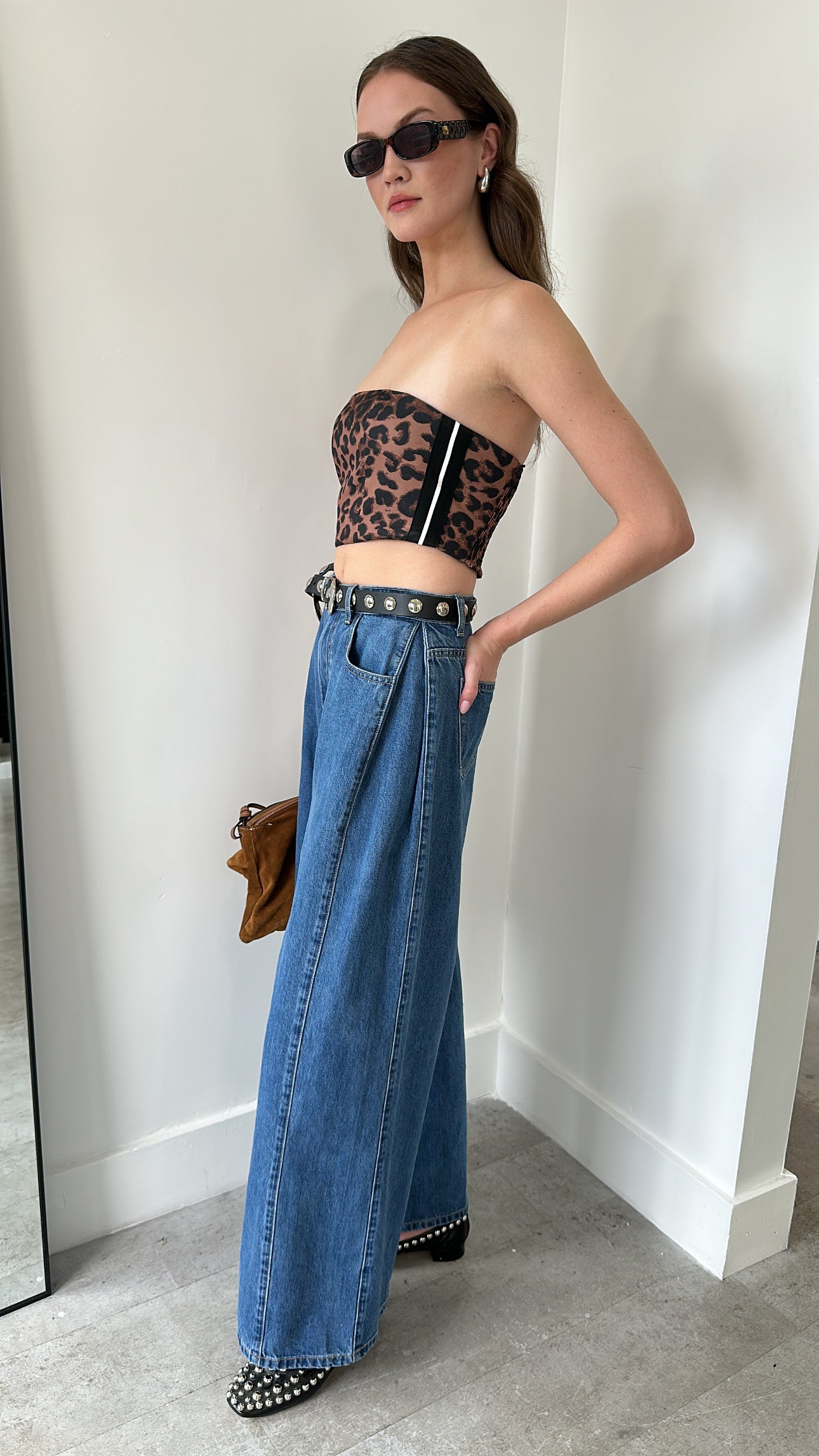 THE INDIGO WIDE LEG