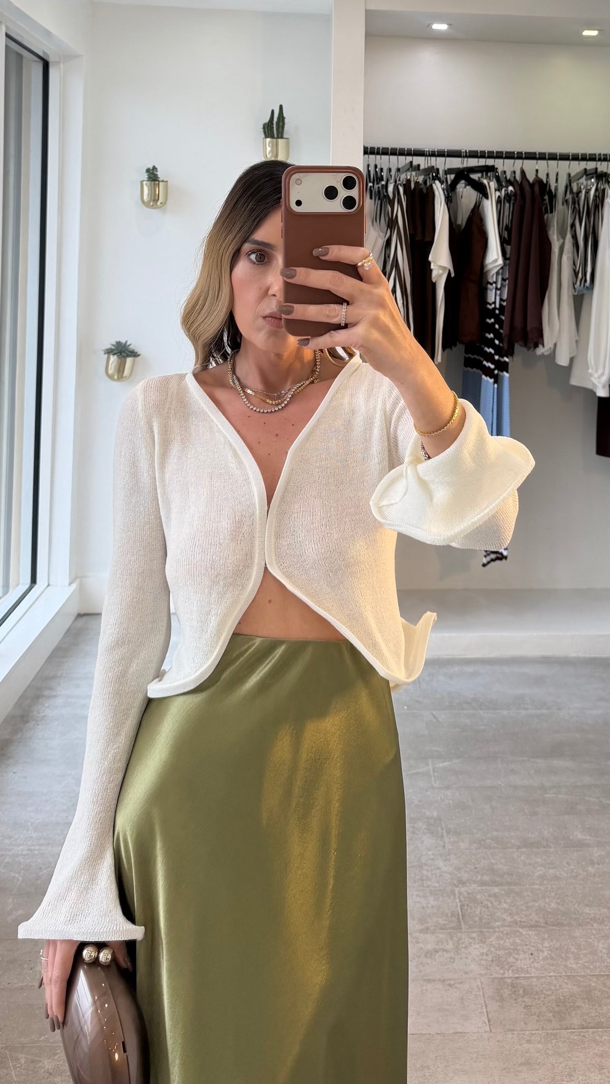 PEARL TWIST TOP