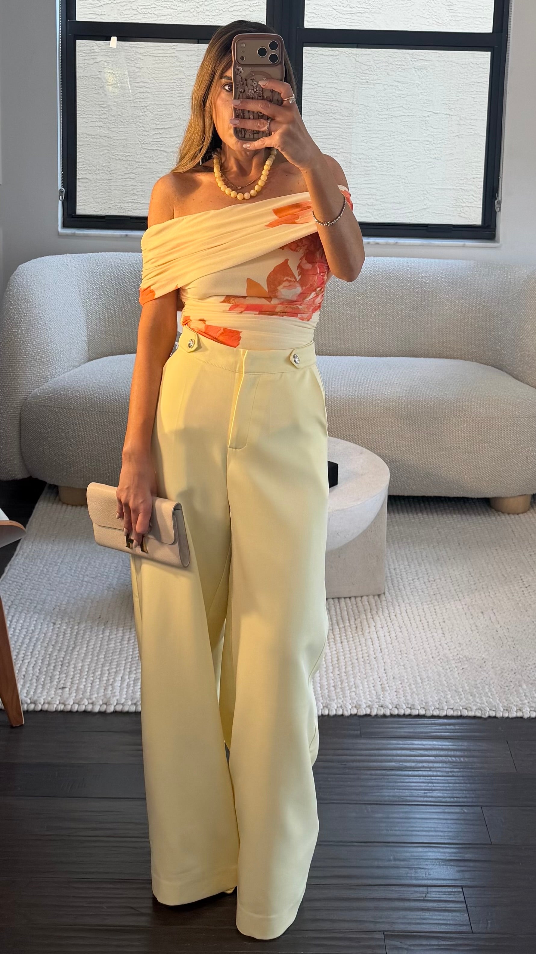 BUTTER TAILORED WIDE PANTS