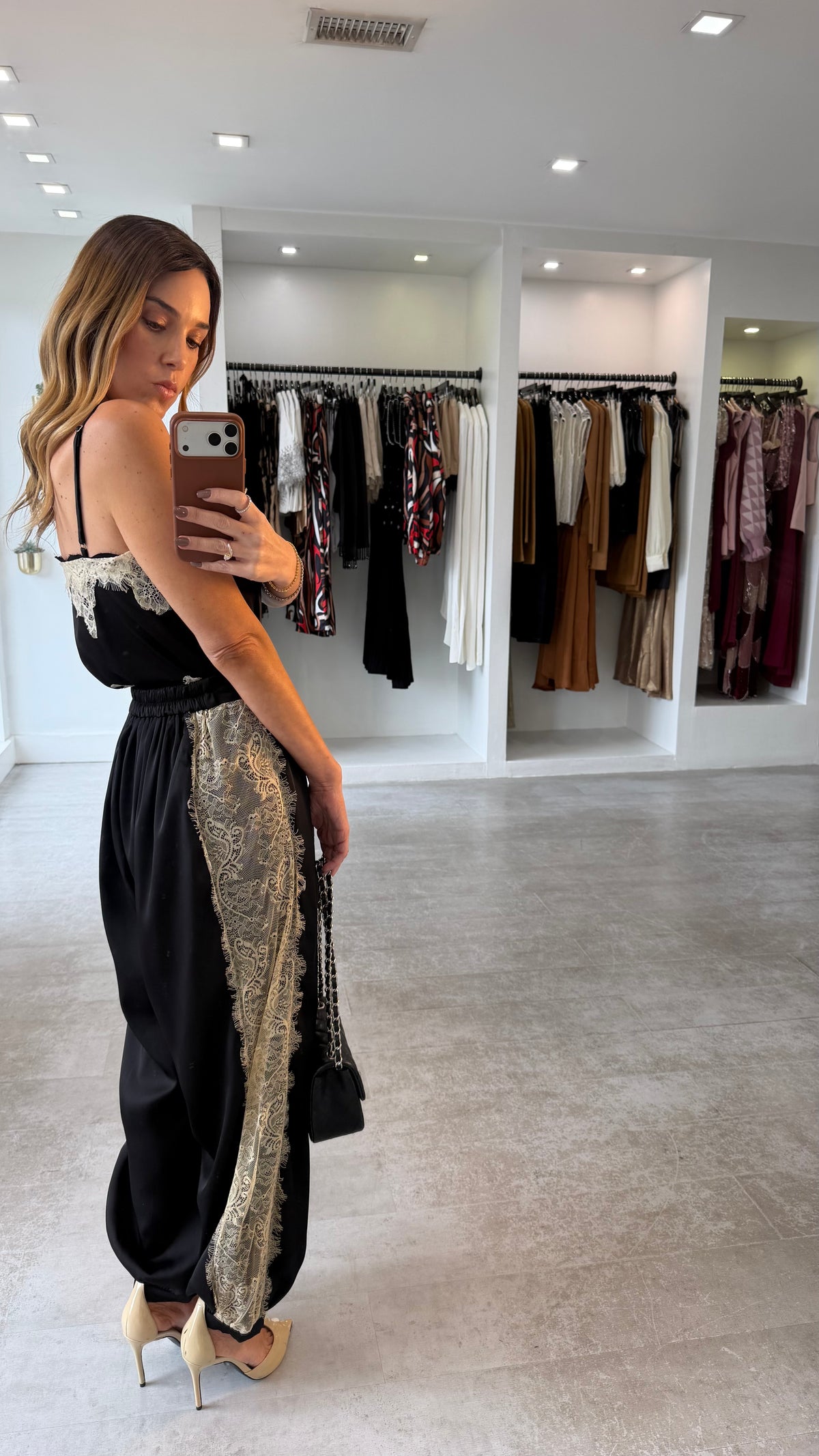 LACE AFTER DARK PANTS