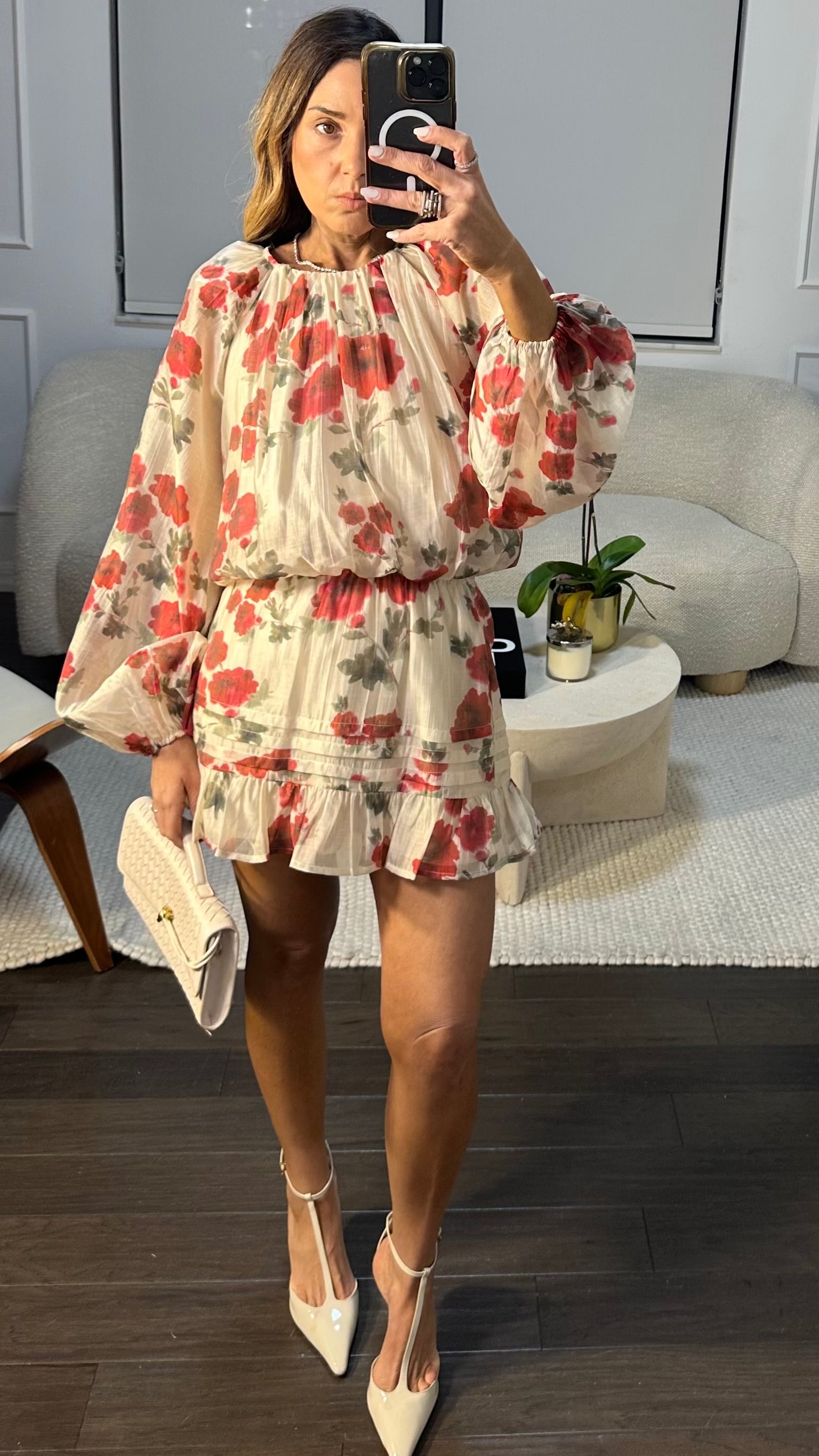 ROSEWATER BLOOM SKIRT SET