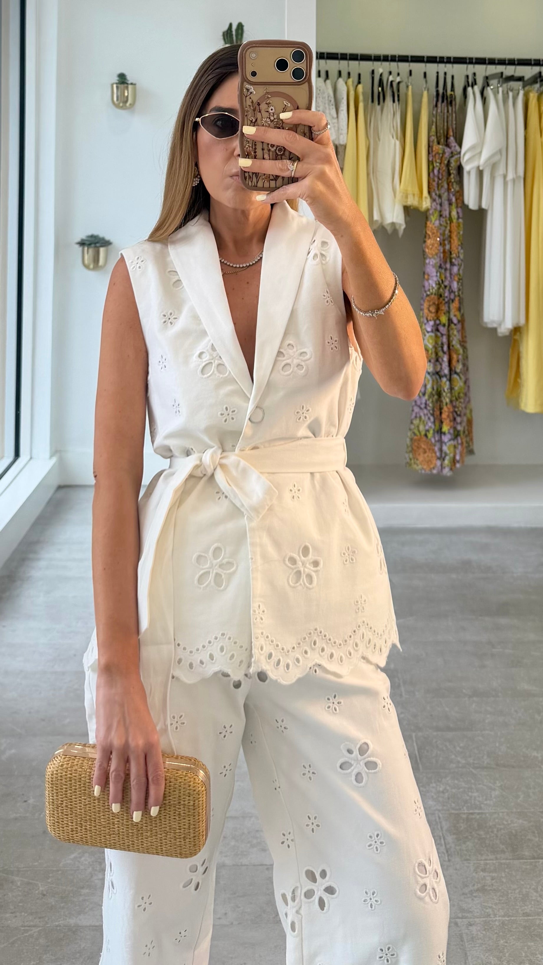 VILLA EYELET SET