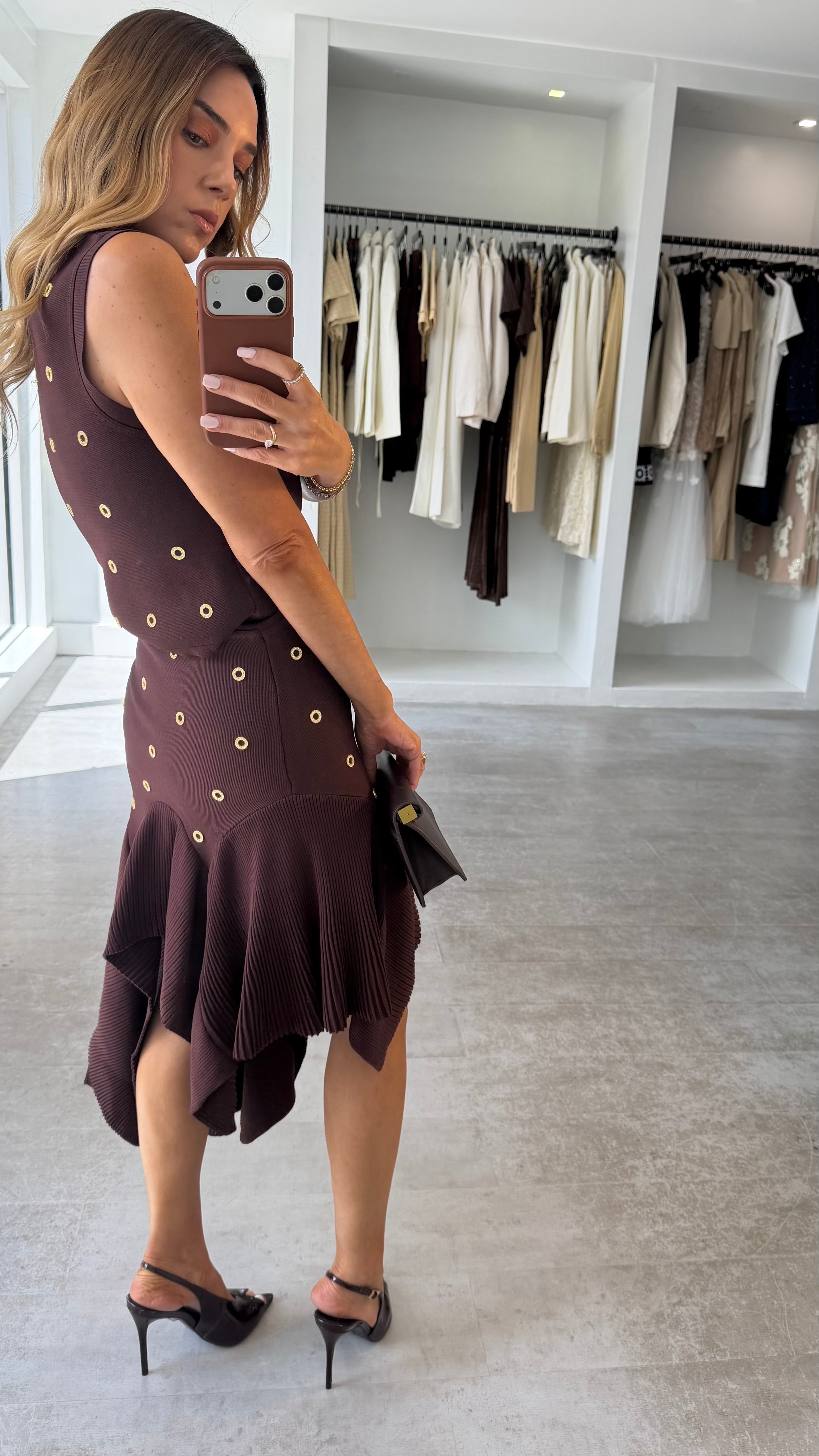 BROWN LUX ARO SET