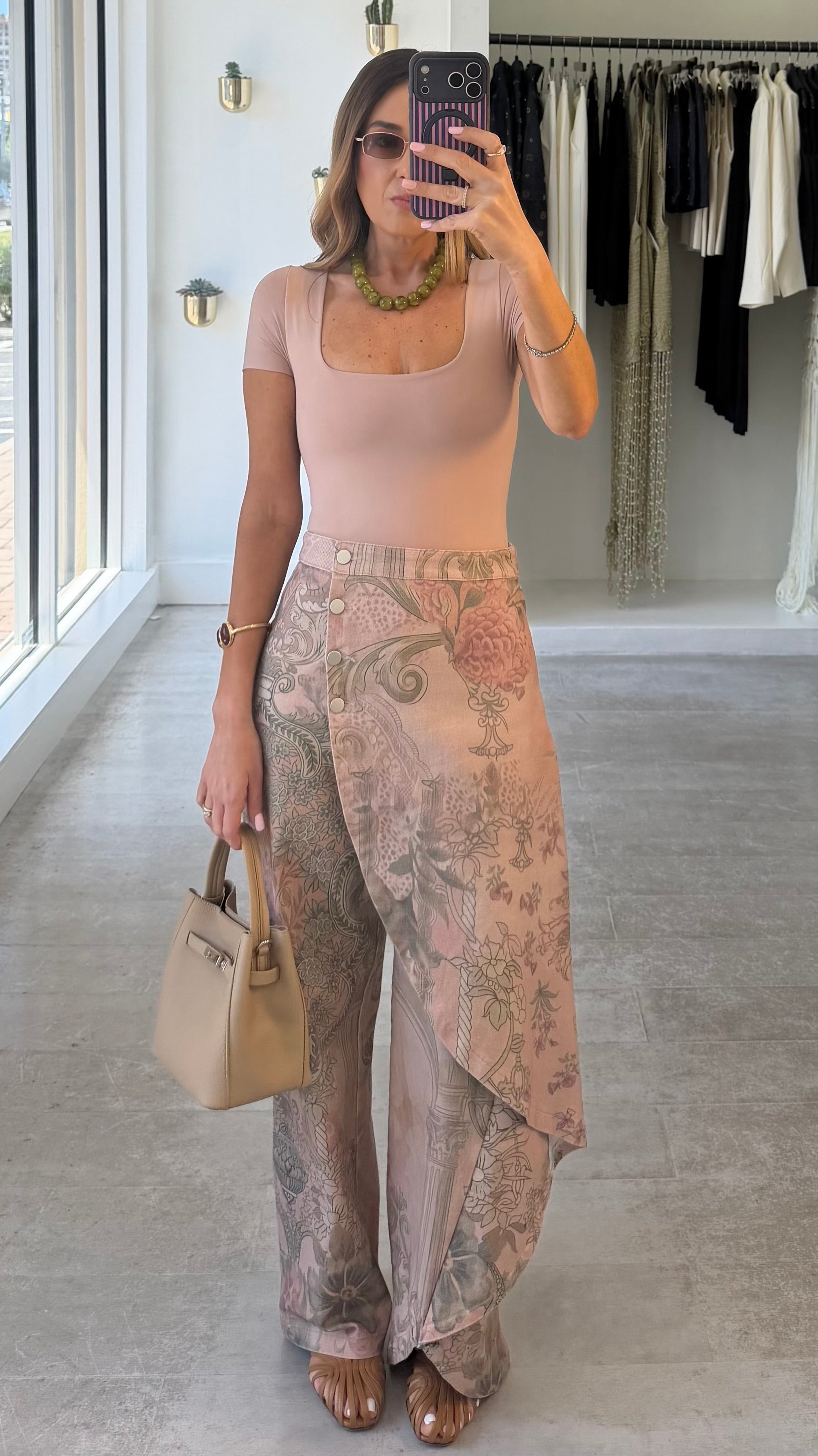 VINTAGE EDGE BUTTON PANTS