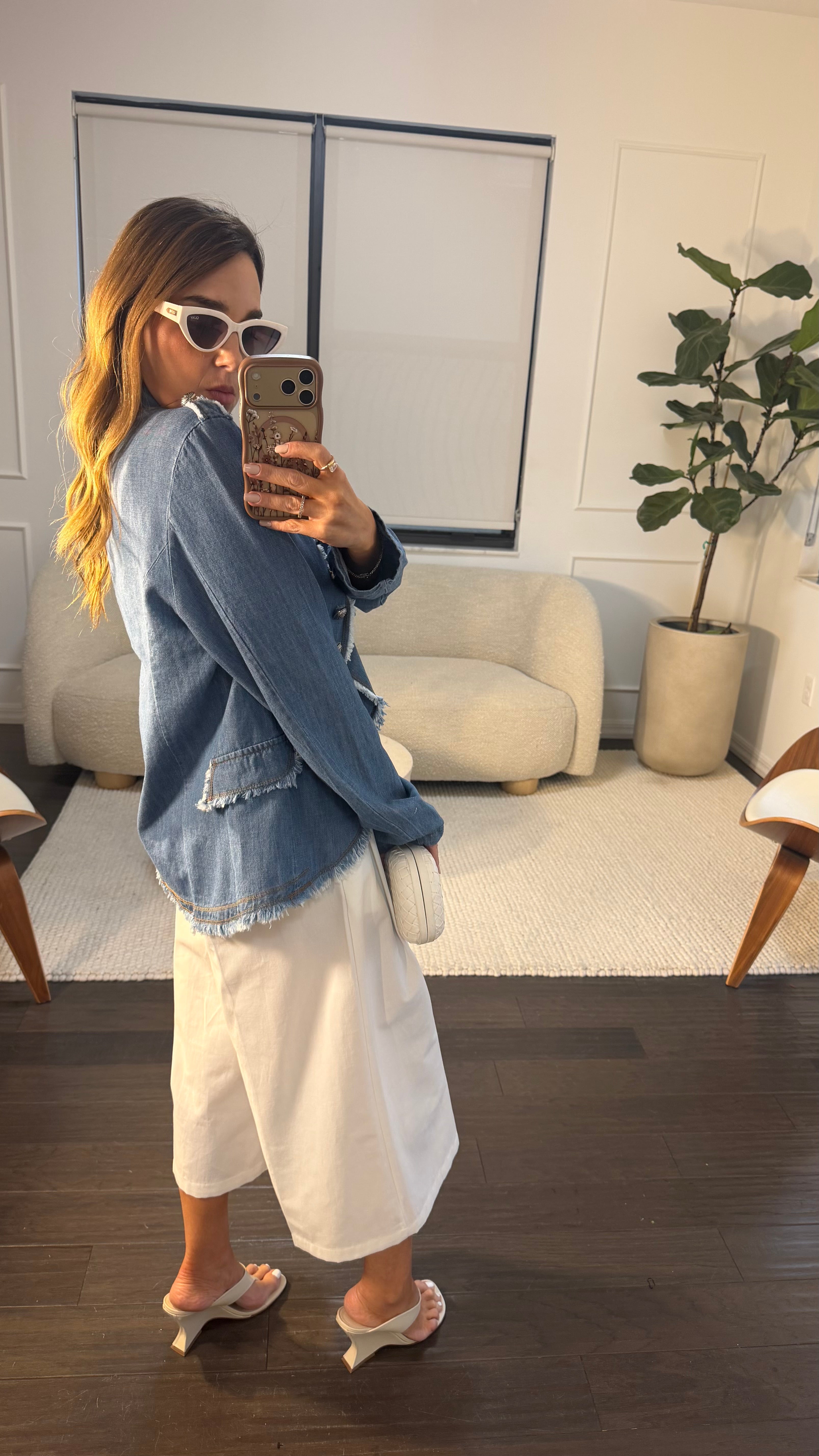 RAW EDGE DENIM JACKET