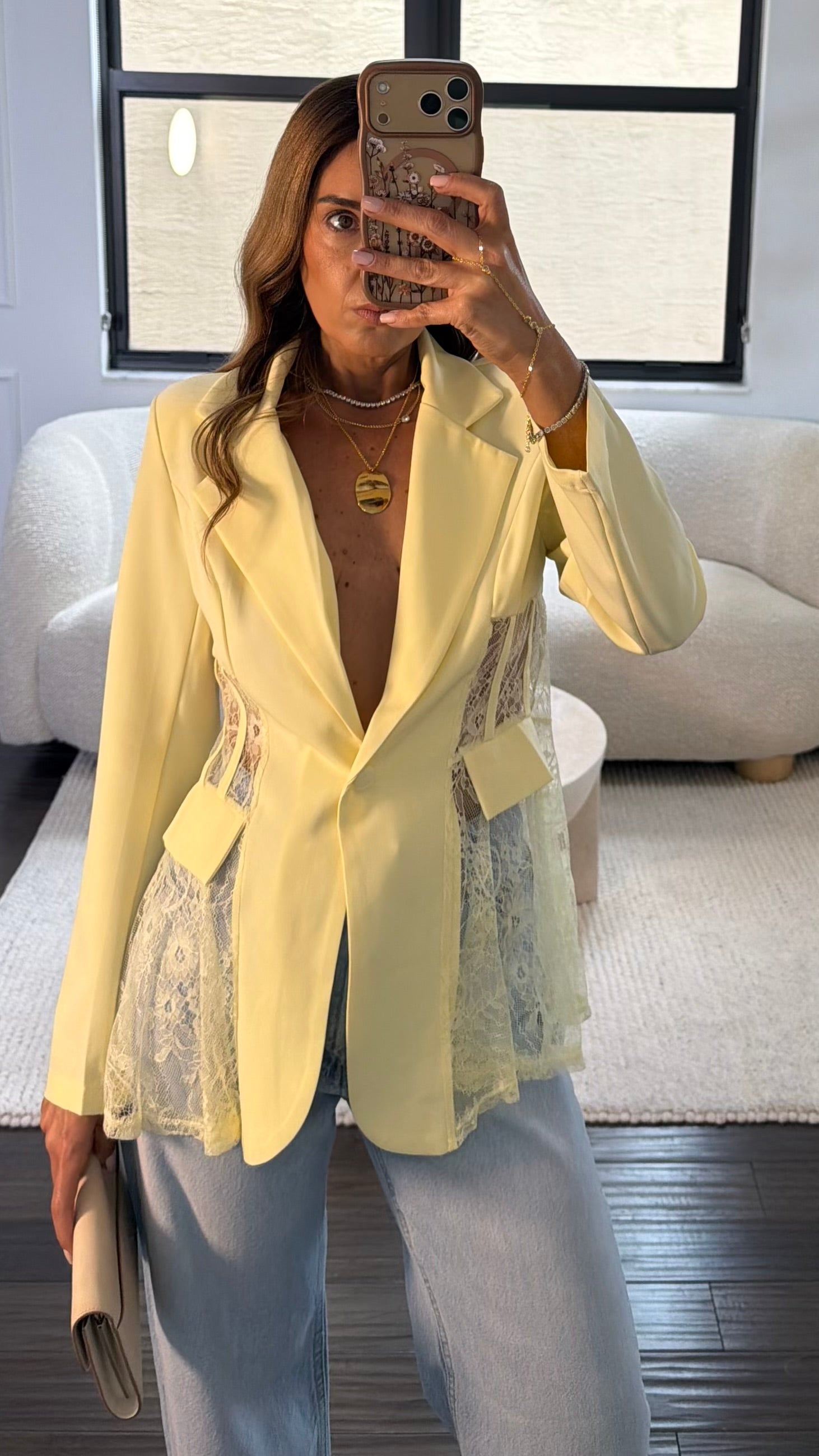 BELLA LACE BLAZER